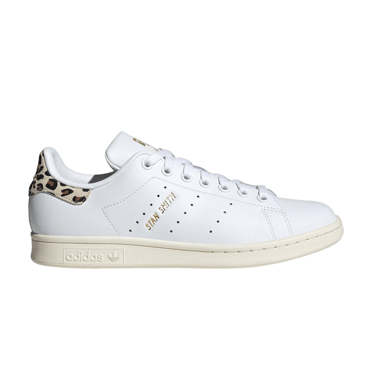 Adidas stan smith white leopard print discount