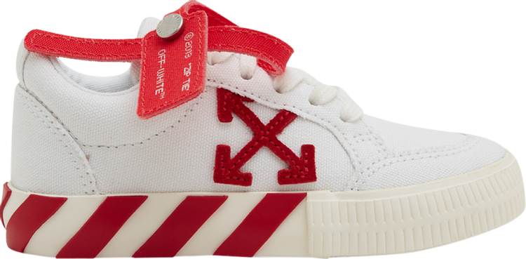 Buy Off-White Vulc Sneaker Low Kids 'White Red' - OBIA003F21FAB001 0125 ...