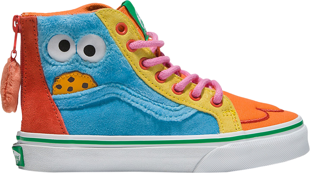 Buy Sesame Street x Sk8-Hi Zip Kids 'Cookie Monster' - VN000C4NBMC ...