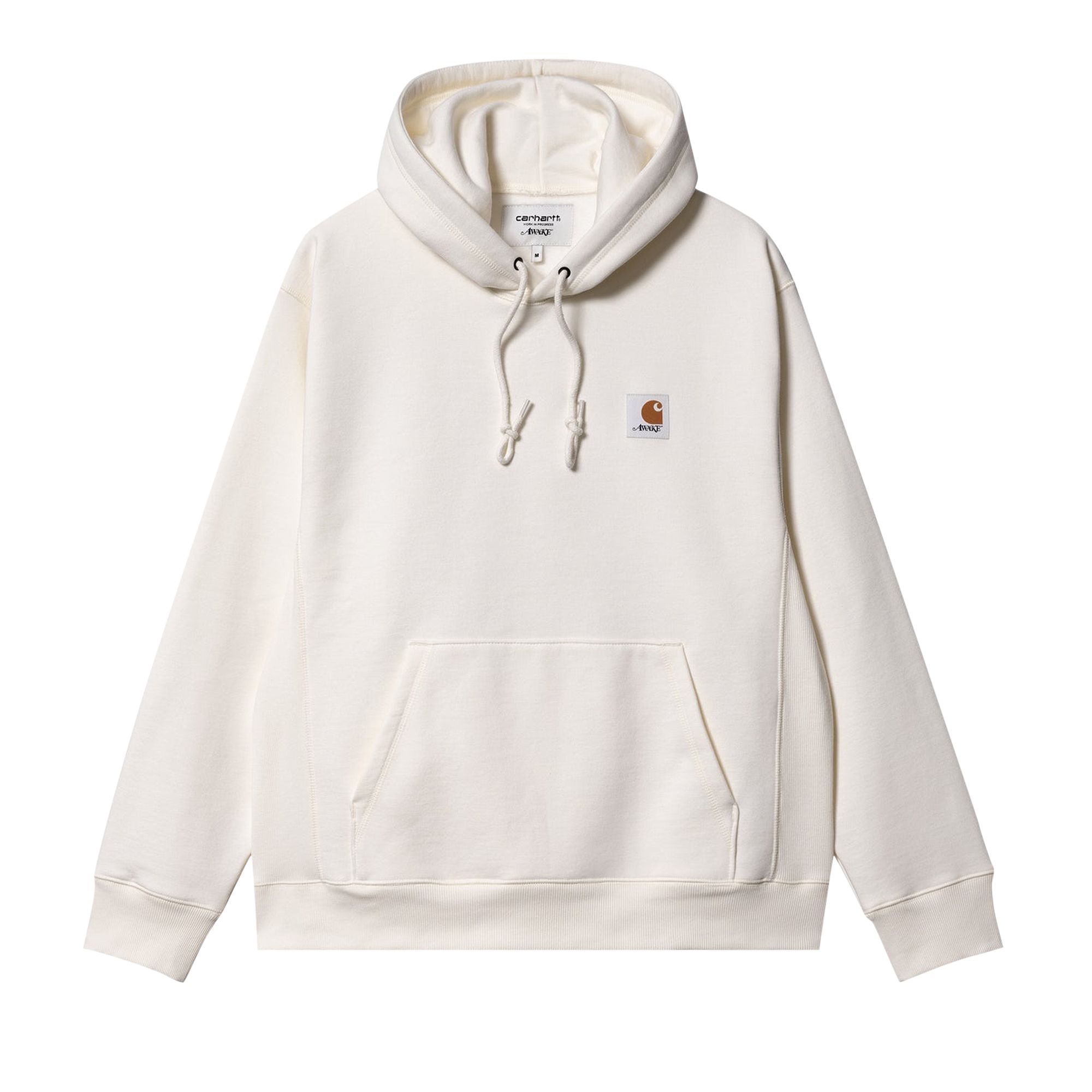 Pre-owned Carhartt Wip X Awake Ny Hooded Sweatshirt 'wax' | Cream | Men's Size M