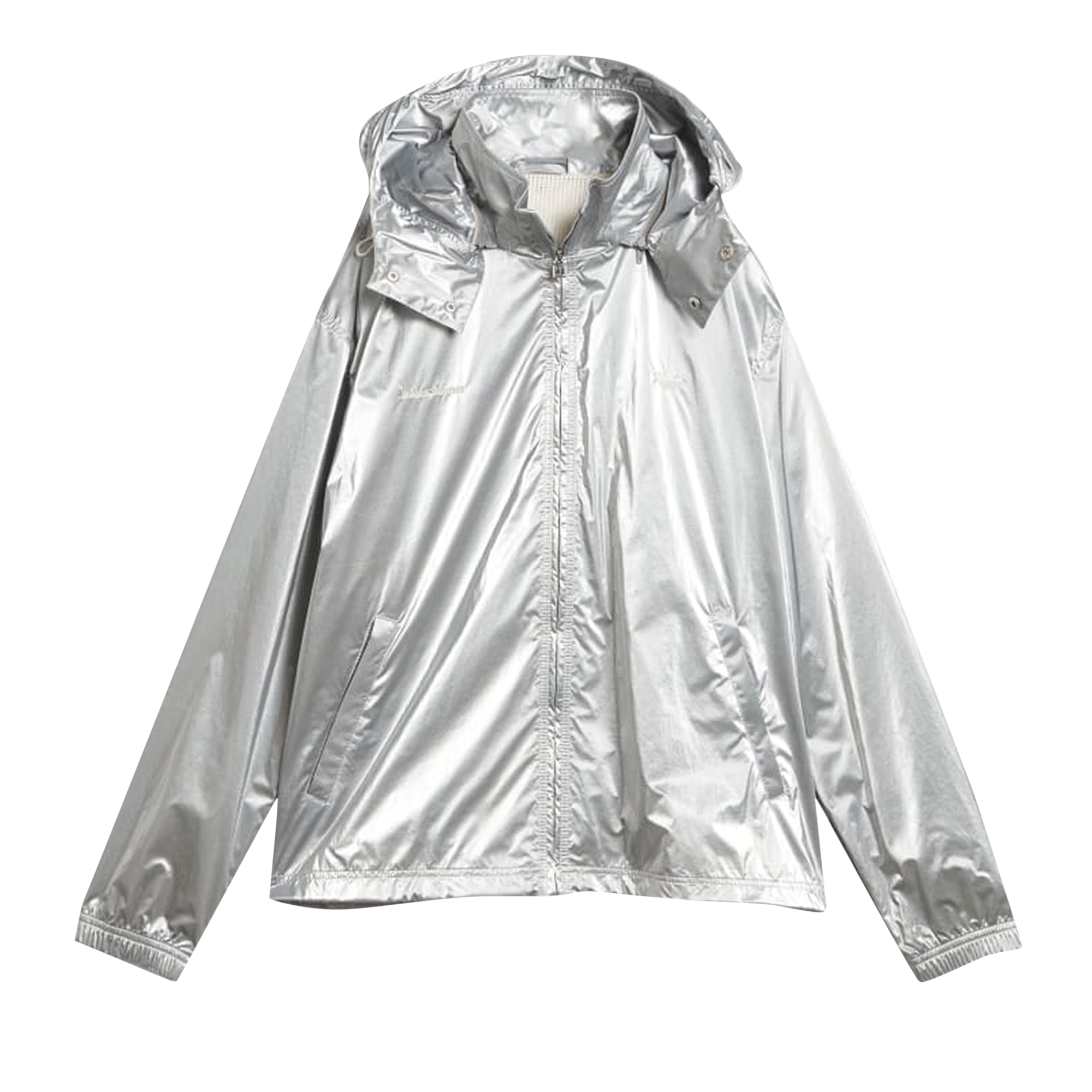 Pre-owned Adidas Originals Adidas X Wales Bonner Silver Anorak Jacket 'silver'