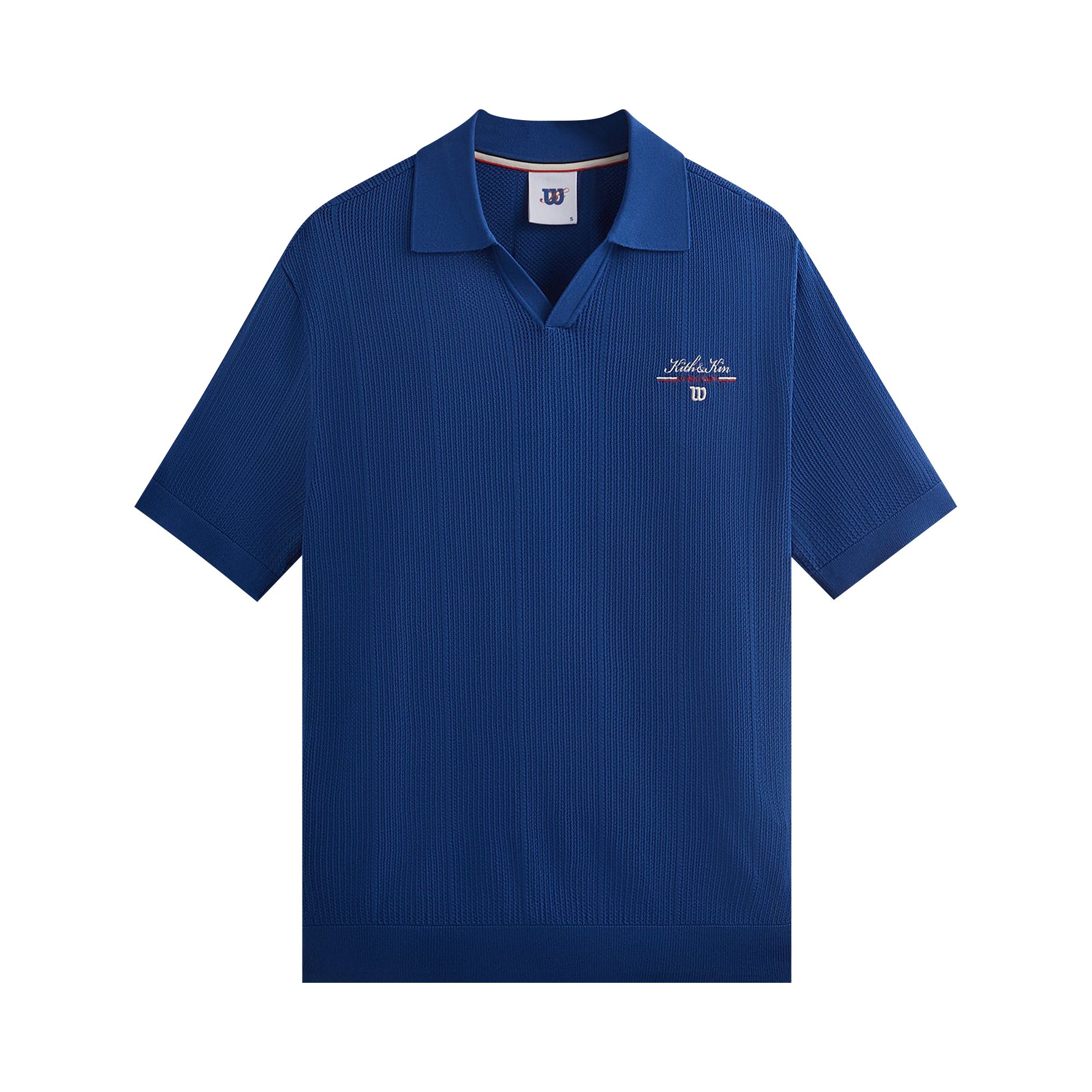 KITH KITH FOR WILSON CABLE JOHNNY COLLAR POLO 'BLUE QUARTZ'