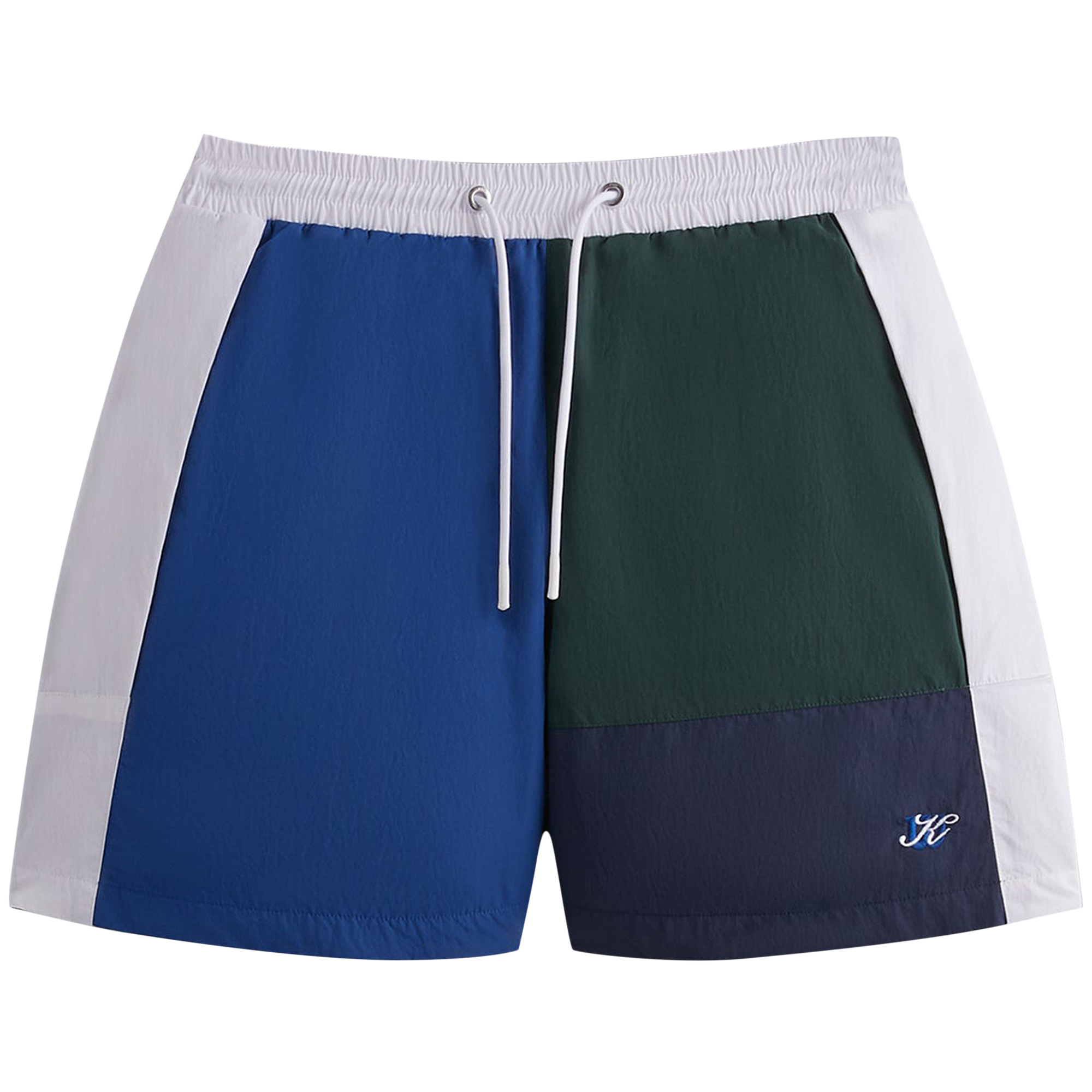 Pre-owned Kith For Wilson Court Panelled Short 'elite' In Multi-color