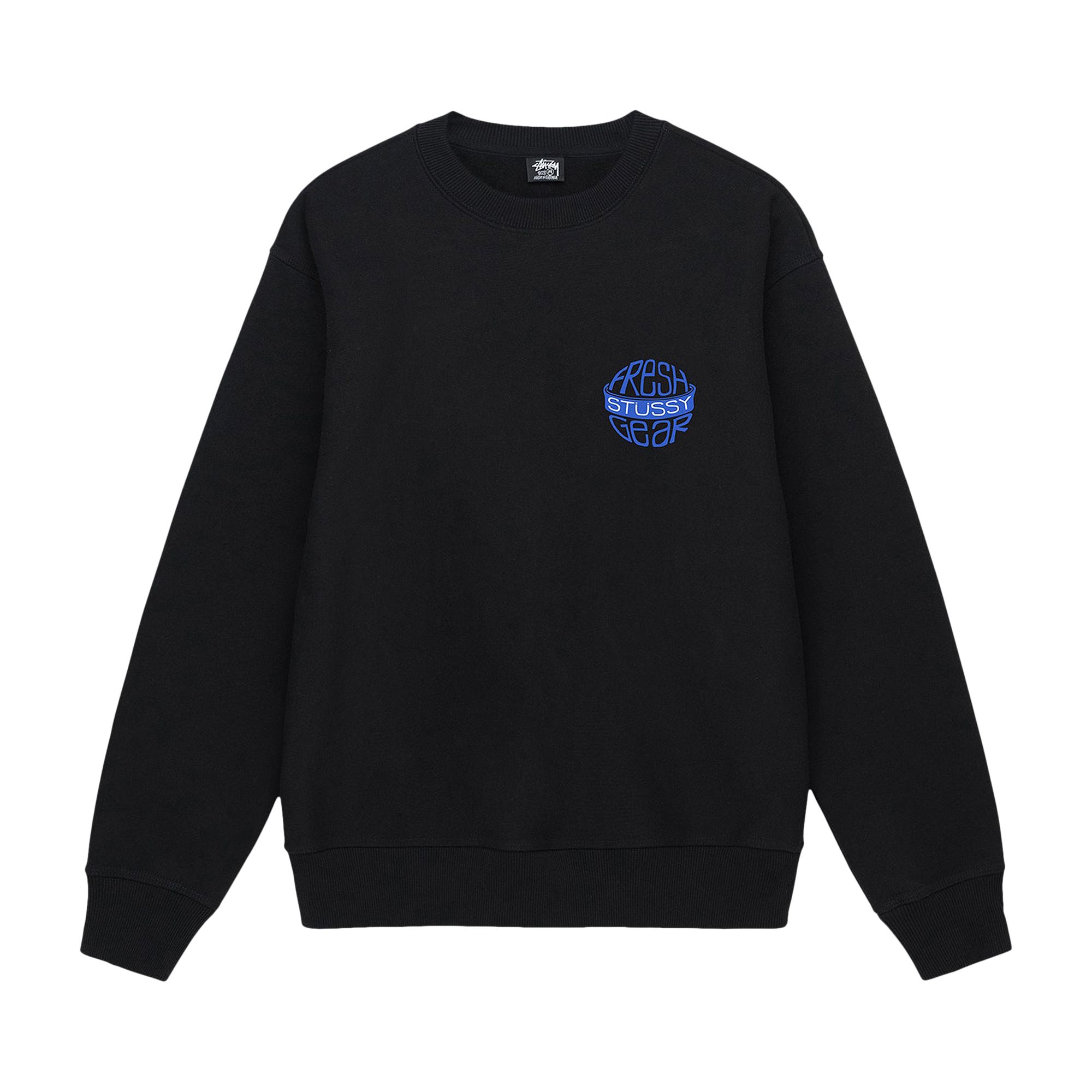 Stussy Fresh Gear Crew 'Black' | Men's Size M