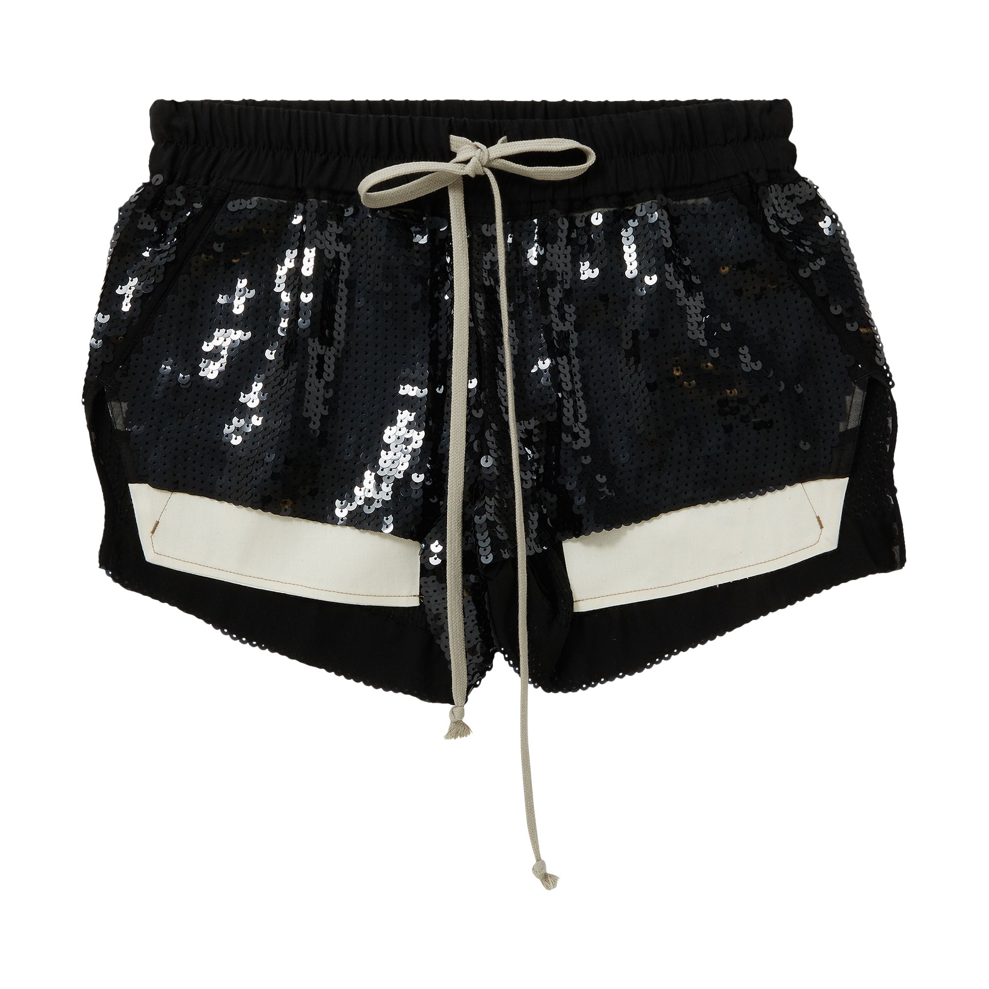 Pre-owned Rick Owens Fog Boxer Shorts 'black' | Women's Size 40