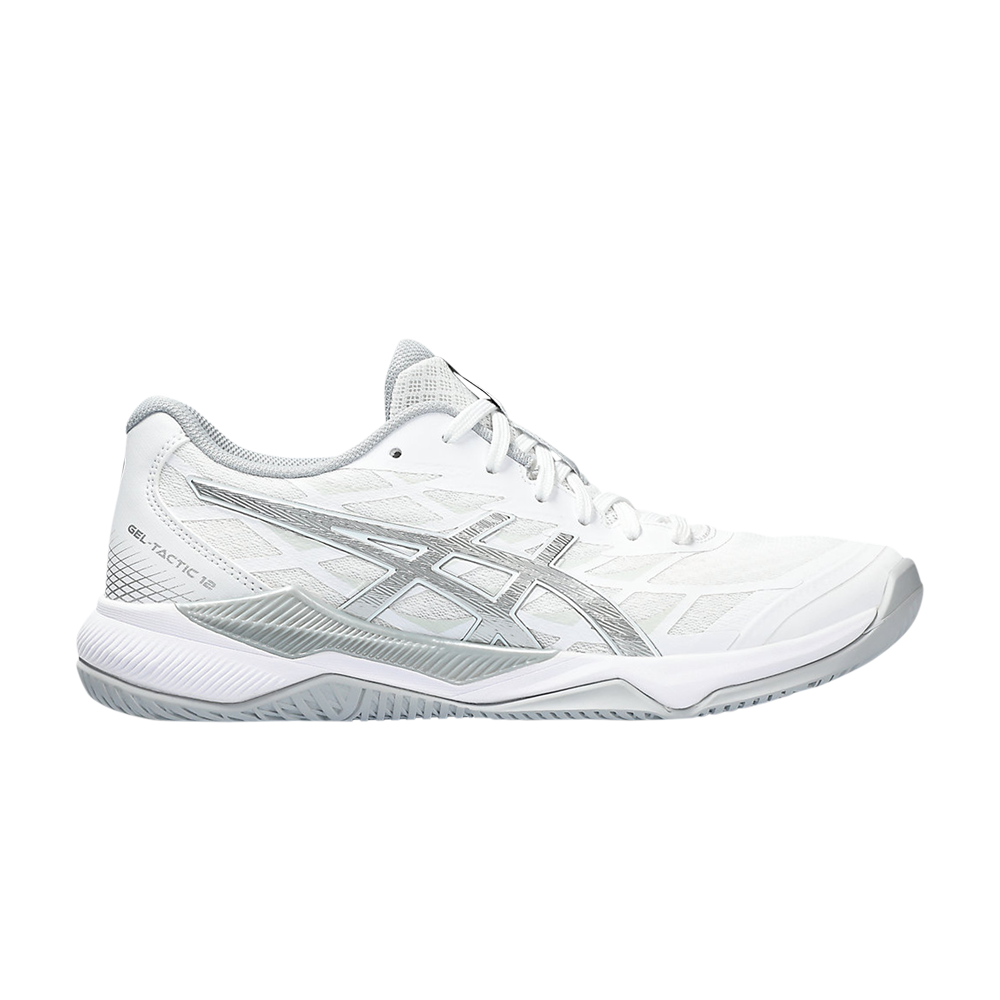 Pre-owned Asics Wmns Gel Tactic 12 'white Pure Silver'