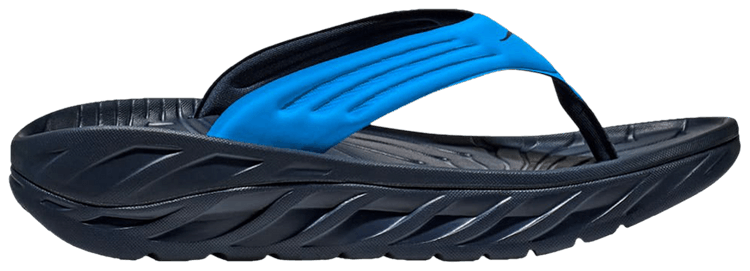 HOKA Ora Recovery Flip Slide Diva Blue Outer Space