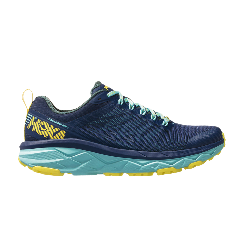 Pre-owned Hoka One One Wmns Challenger Atr 5 'medieval Blue'