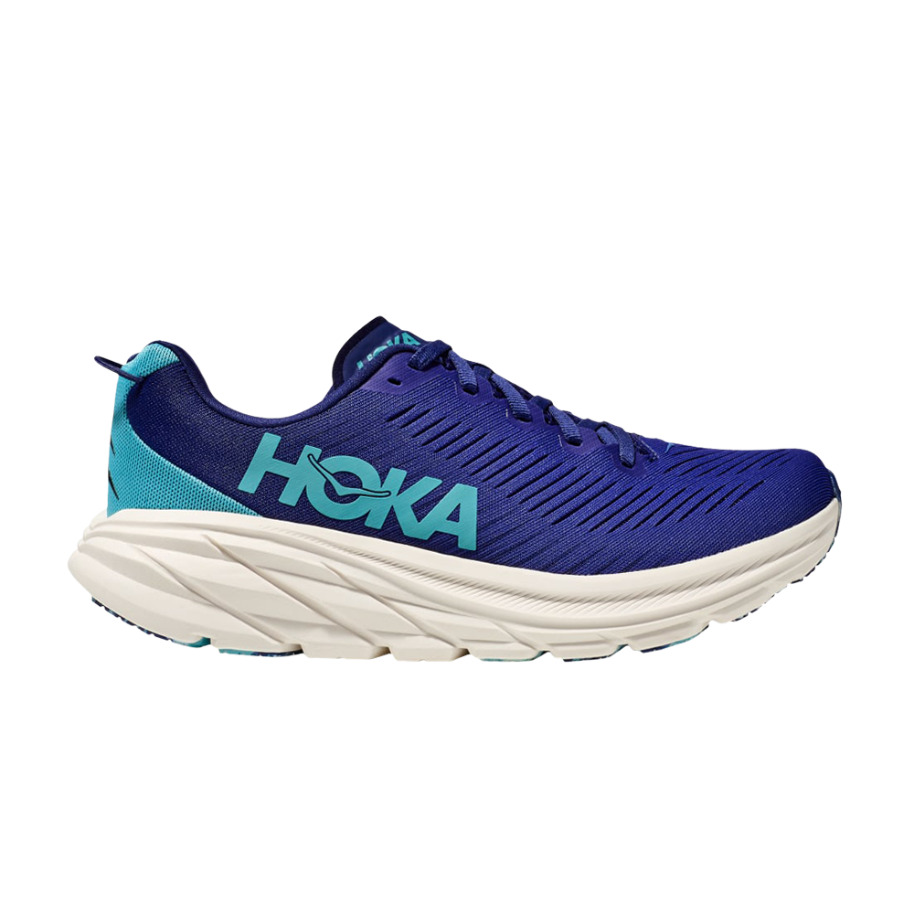 Pre-owned Hoka One One Wmns Rincon 3 'evening Sky Ocean Mist' In Blue