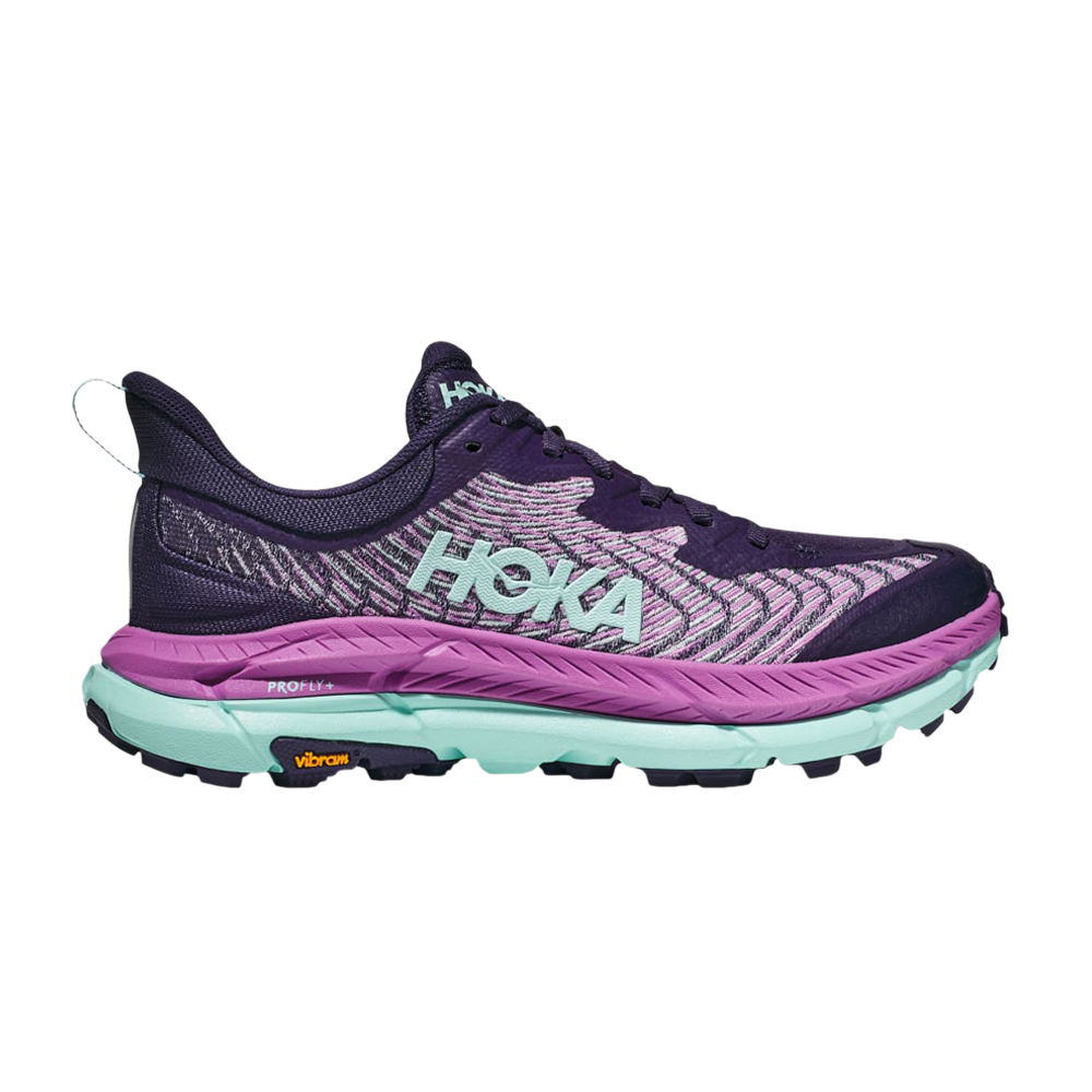 Pre-owned Hoka One One Wmns Mafate Speed 4 'night Sky Orchid Flower' In Blue