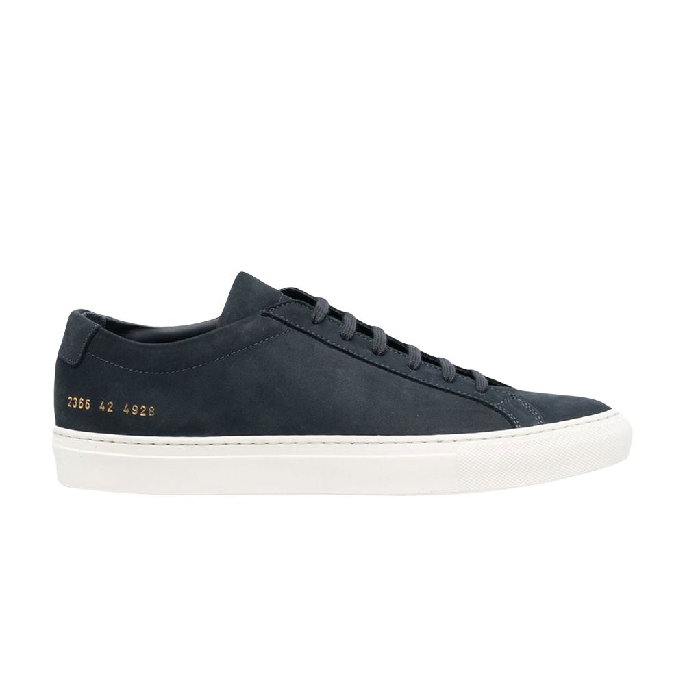 Pre-owned Common Projects Achilles Low 'nubuck Navy' | Blue | Men's Size 9