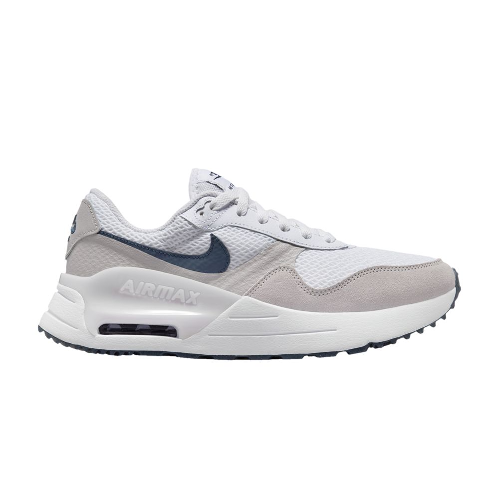 Pre-owned Nike Wmns Air Max Systm 'white Armory Navy'