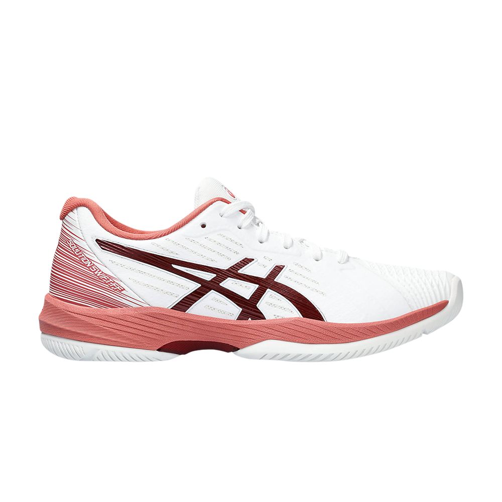Click to view more detailed imagery on our partner's website Pre-owned Asics Wmns Solution Swift Ff 'white Antique Red'