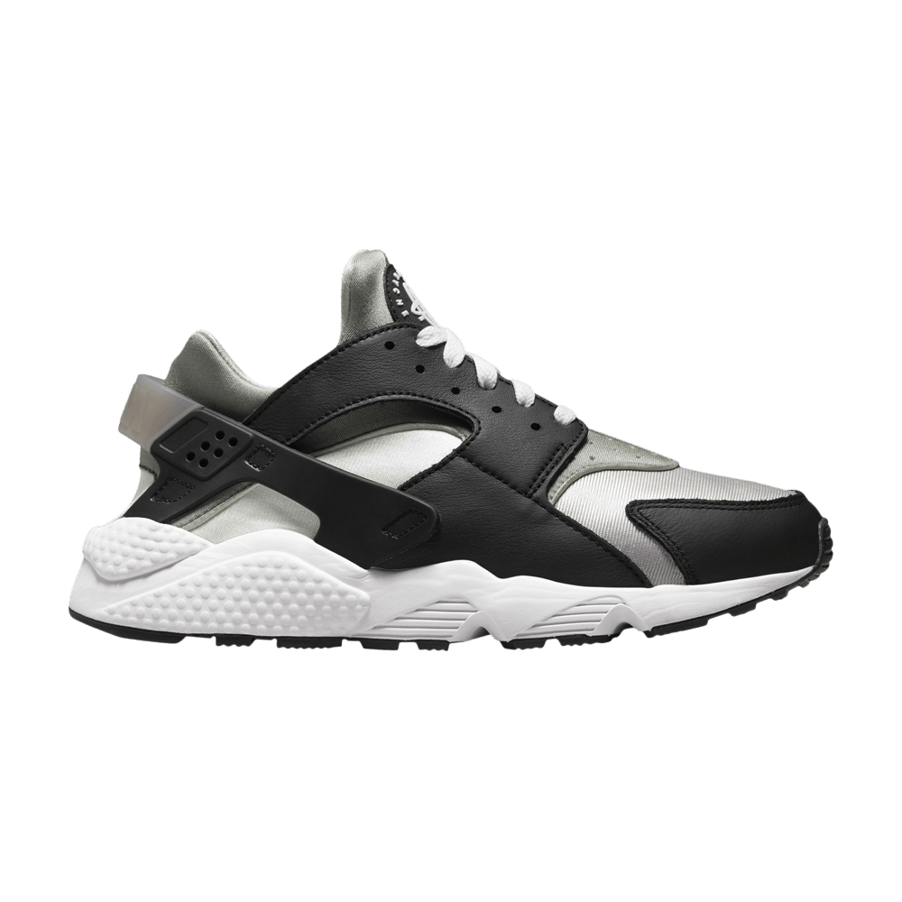 black and grey nike huarache