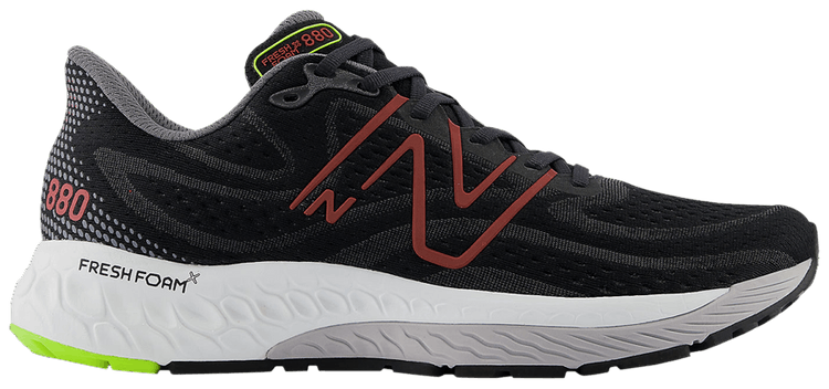New Balance Fresh Foam X 880v13 Black Brick Red