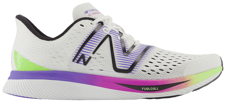 New Balance Wmns FuelCell SuperComp Pacer White Indigo Thirty Watt