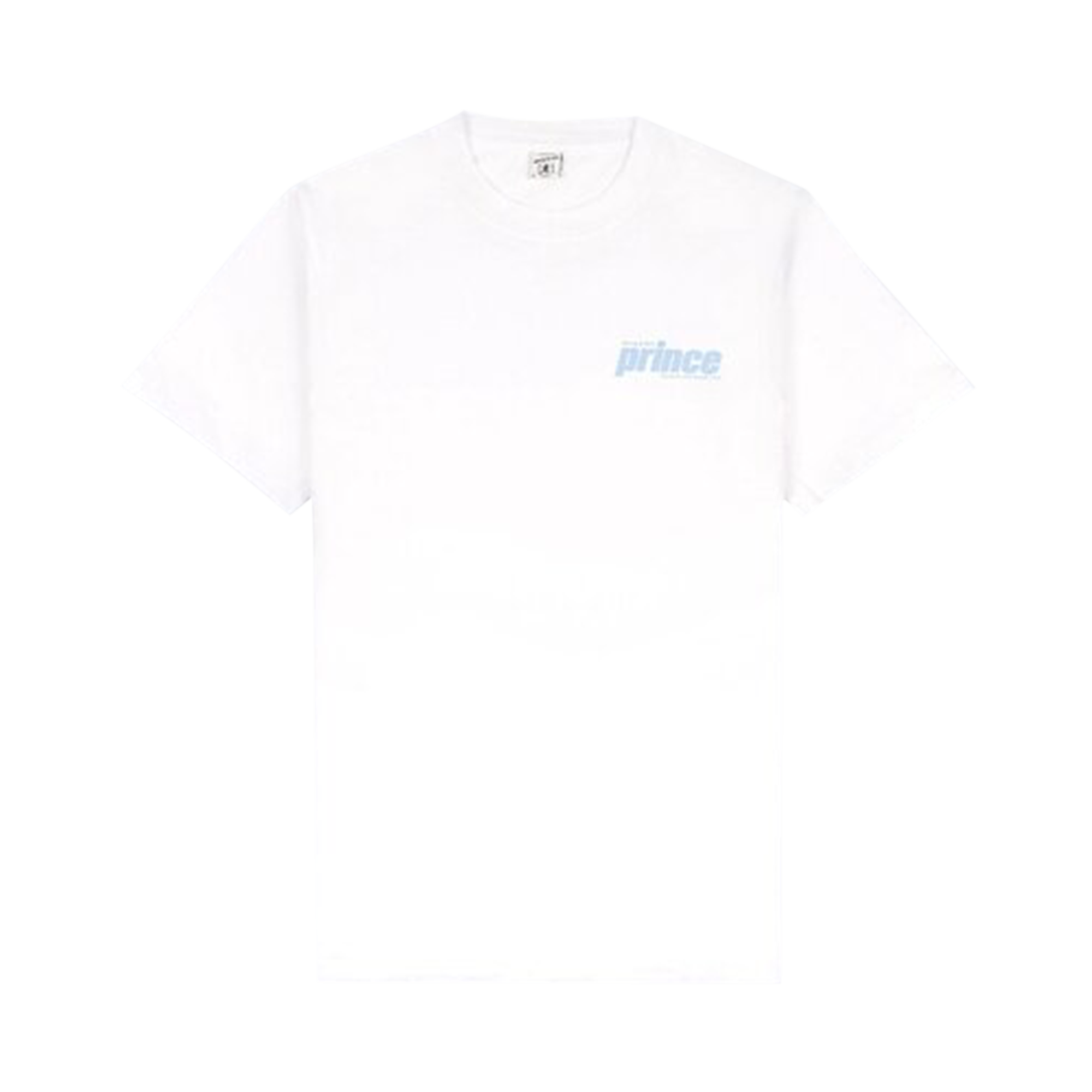 Pre-owned Sporty And Rich Sporty & Rich X Prince Sporty T Shirt 'white/bel Air Blue'