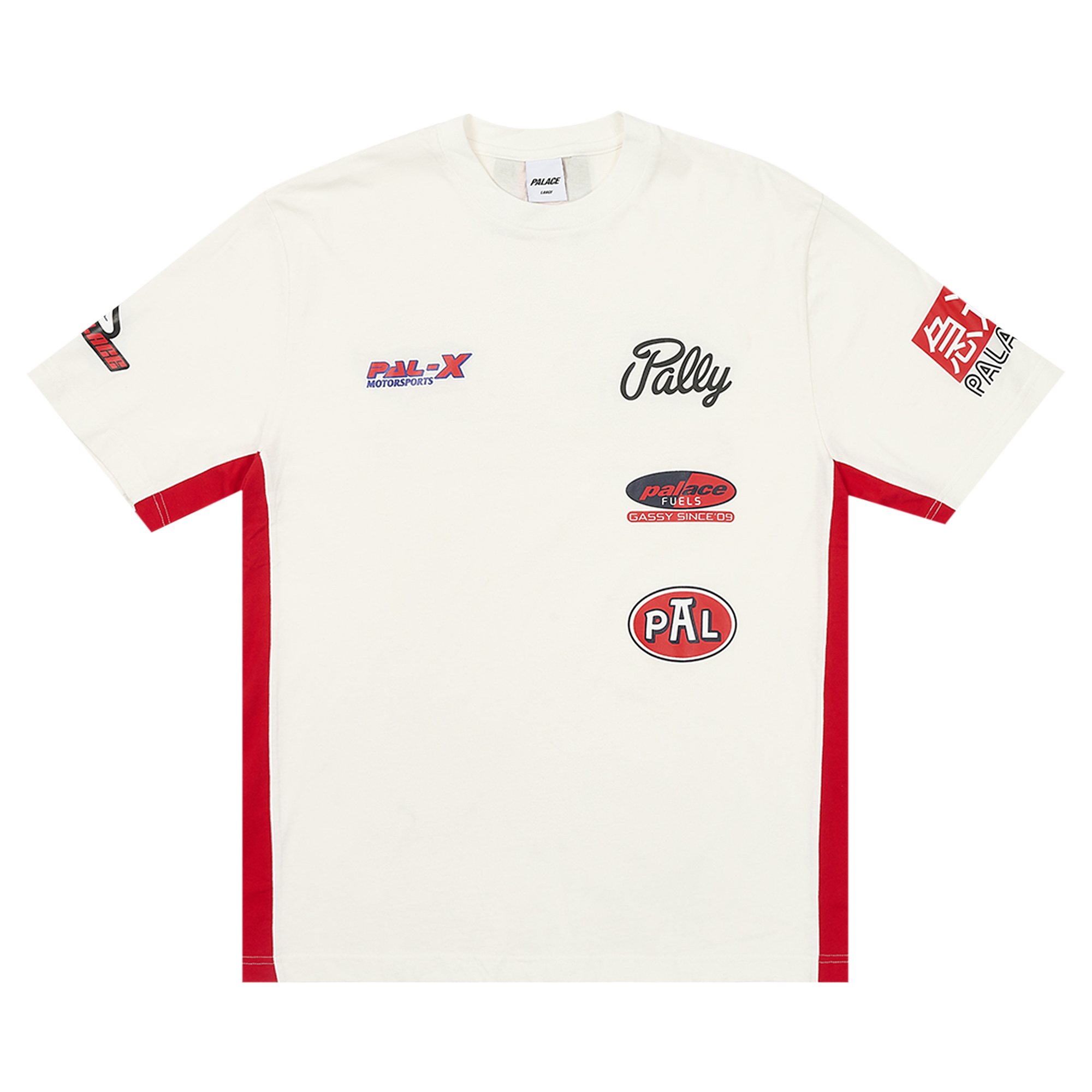 Pre-owned Palace Racy T-shirt 'white'