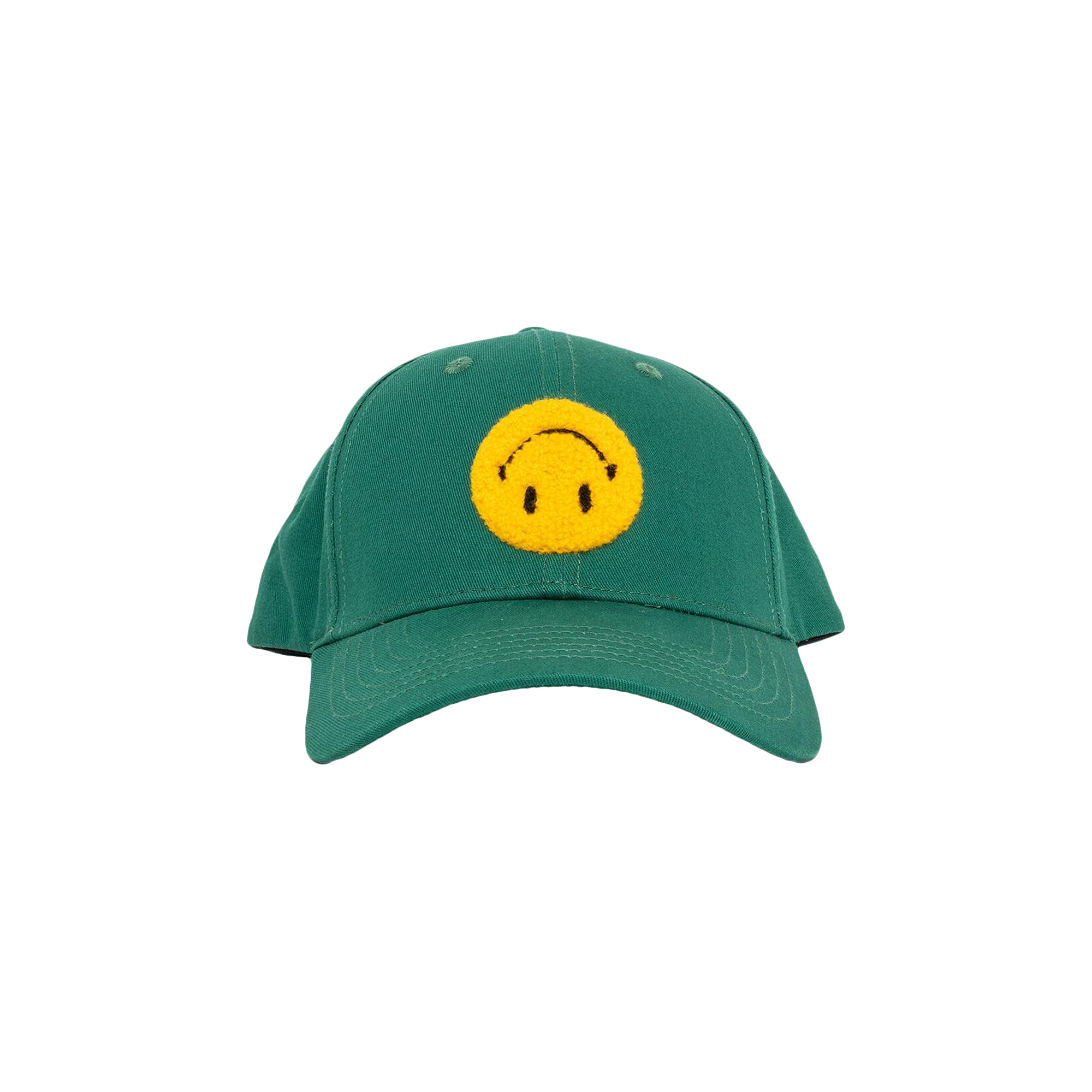 Pre-owned Market Smiley Upside Down 6 Panel Hat 'green'