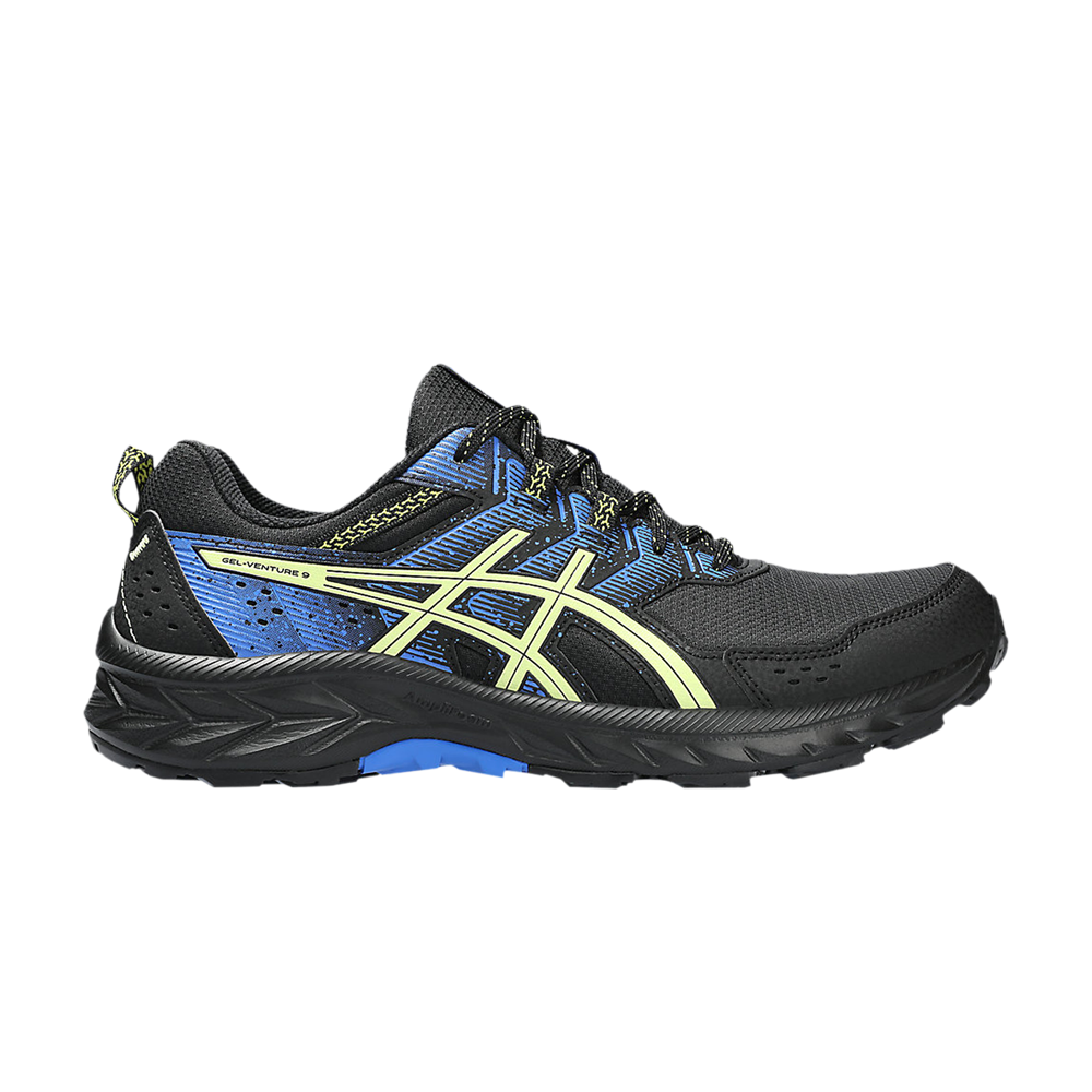 Pre-owned Asics Gel Venture 9 Extra Wide 'black Glow Yellow'
