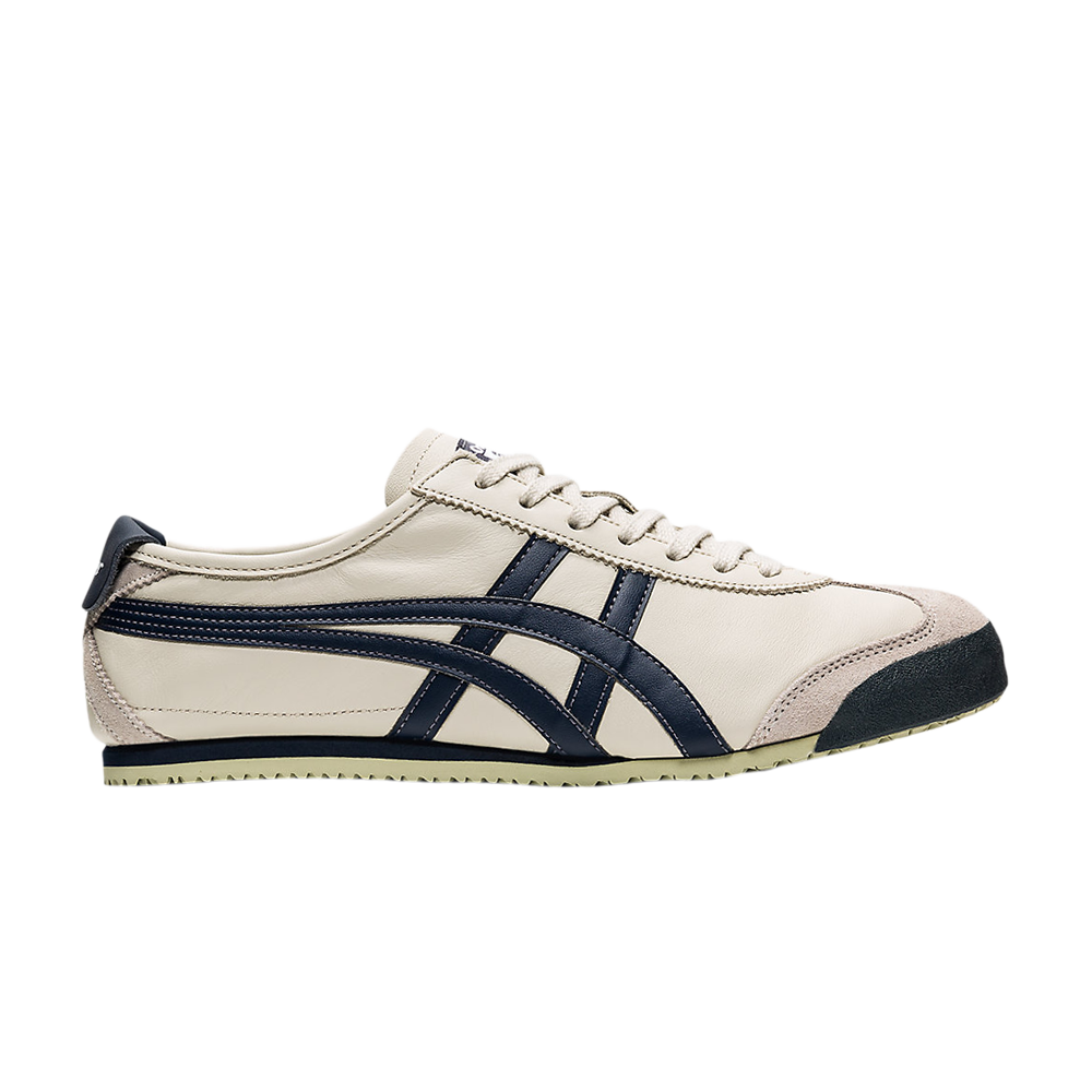 Pre-owned Onitsuka Tiger Mexico 66 'birch Peacoat' In Cream