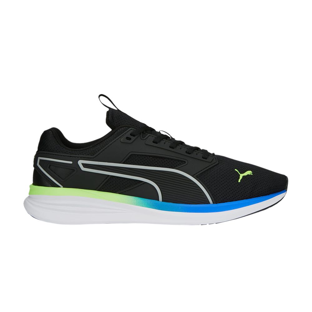 Pre-owned Puma Transport Cage 'black Fizzy Lime'