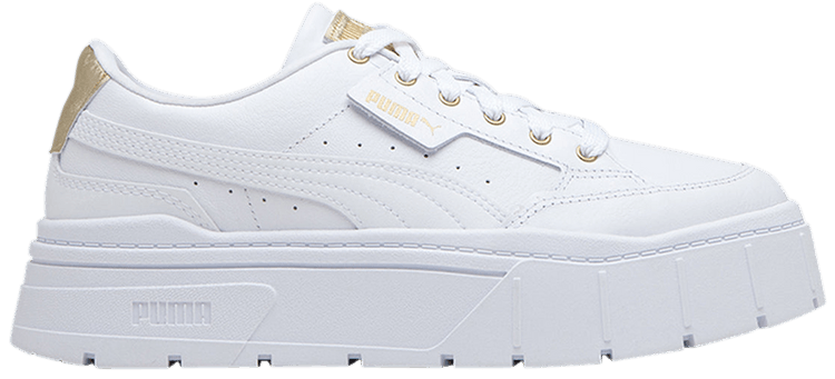 Puma Wmns Mayze Stack Holiday   White Gold