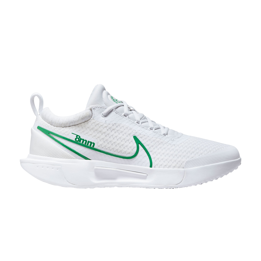 Pre-owned Nike Court Zoom Pro Hc 'white Kelly Green'
