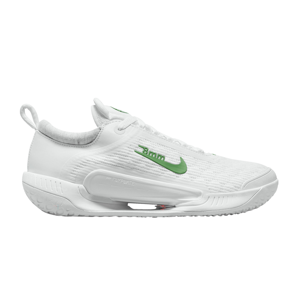 Pre-owned Nike Wmns Court Zoom Nxt Hc 'white Kelly Green'