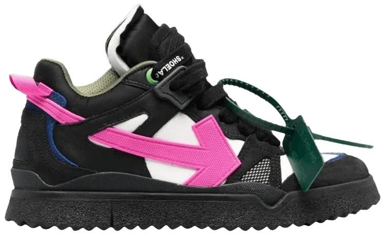 【Off-White】Off Mrk x2TeeHd Buy Off-White New Mid Sponge 'Black Fuchsia