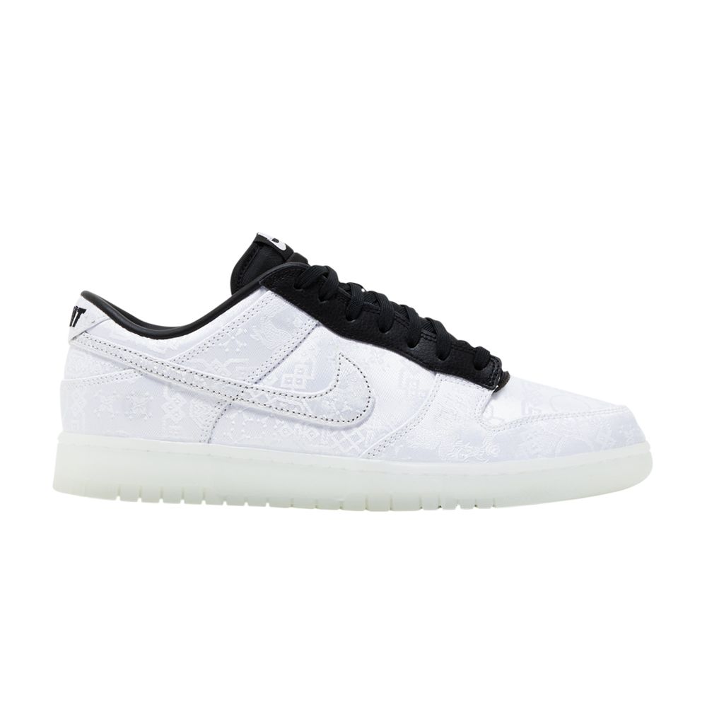 Nike Fragment Design x CLOT x Dunk Low SP '20th Anniversary' | White | Men's Size 8
