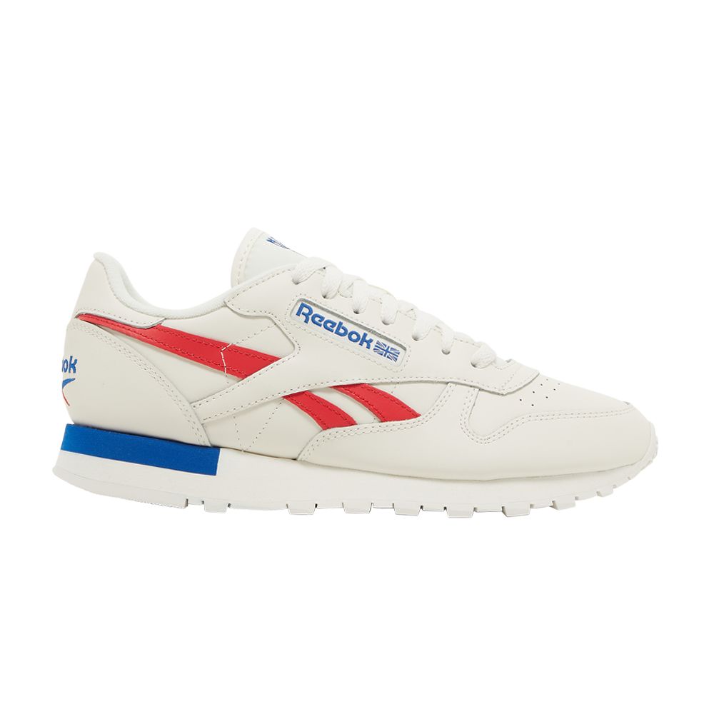 Reebok Classic Leather 'My Name Is - White Red Blue' | Cream | Men's Size 8