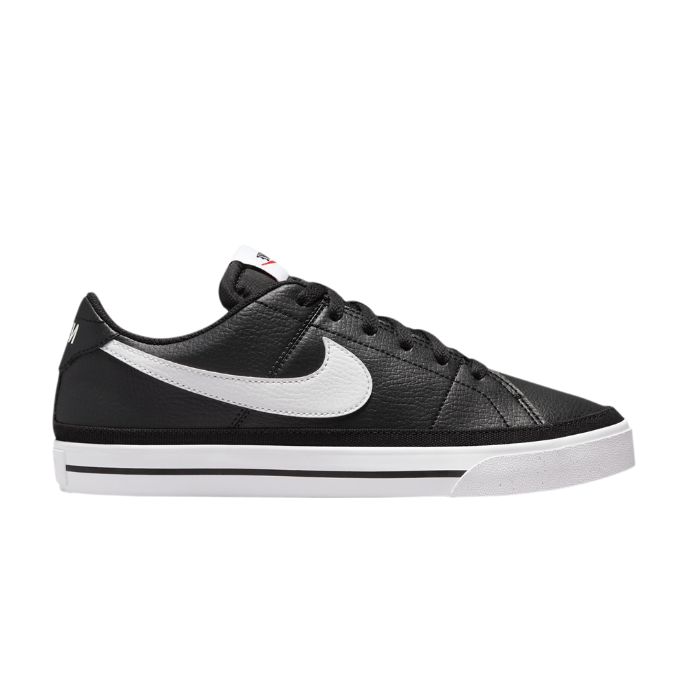 Pre-owned Nike Wmns Court Legacy Next Nature 'black White'
