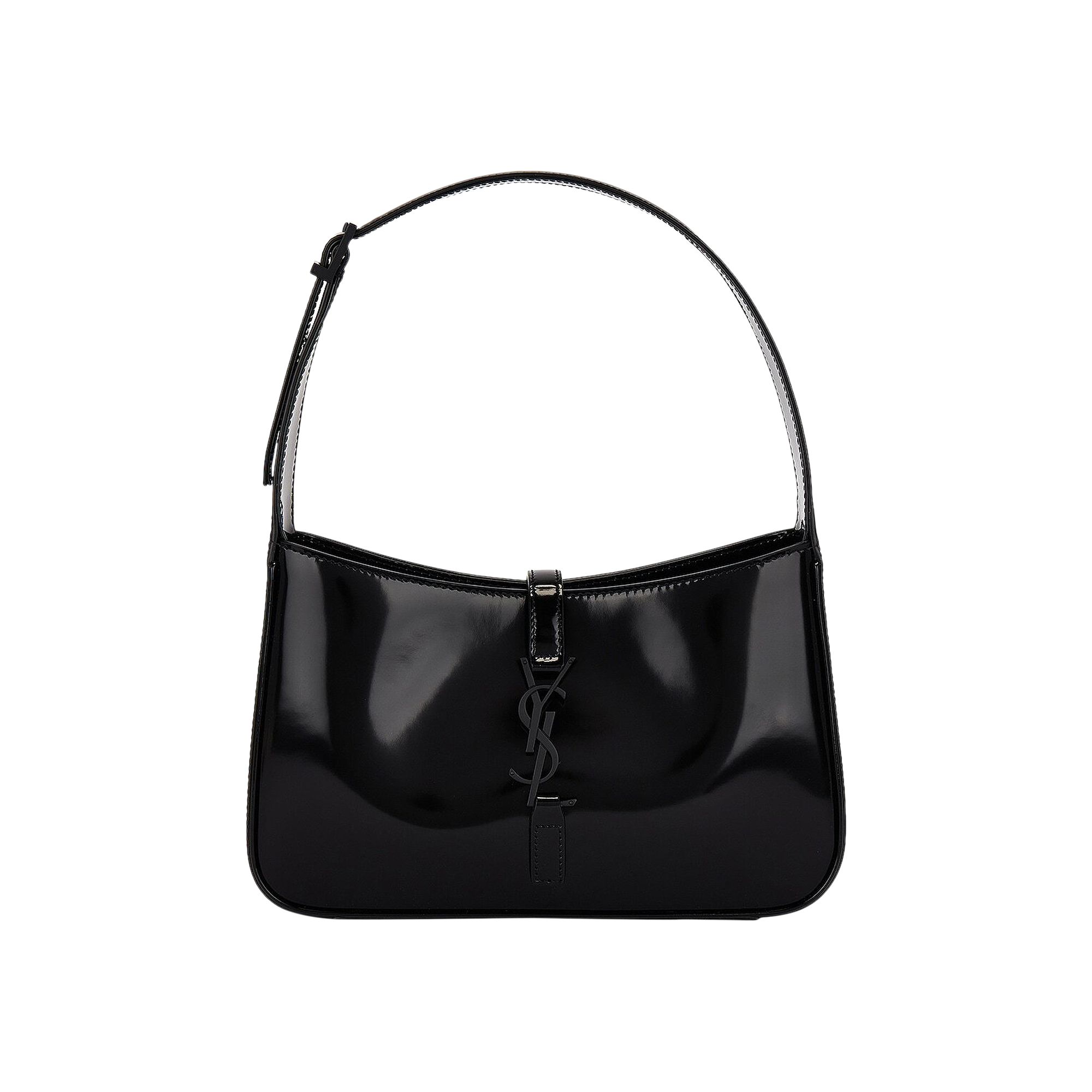 Pre-owned Saint Laurent Le 5 A 7 Hobo Bag 'black'