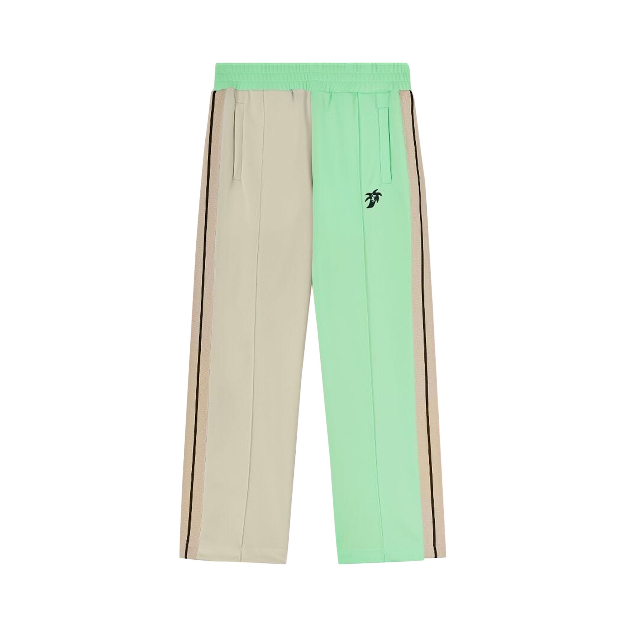 Pre-owned Palm Angels Hunter Colorblock Track Pant 'light Green' | Men's Size Xs