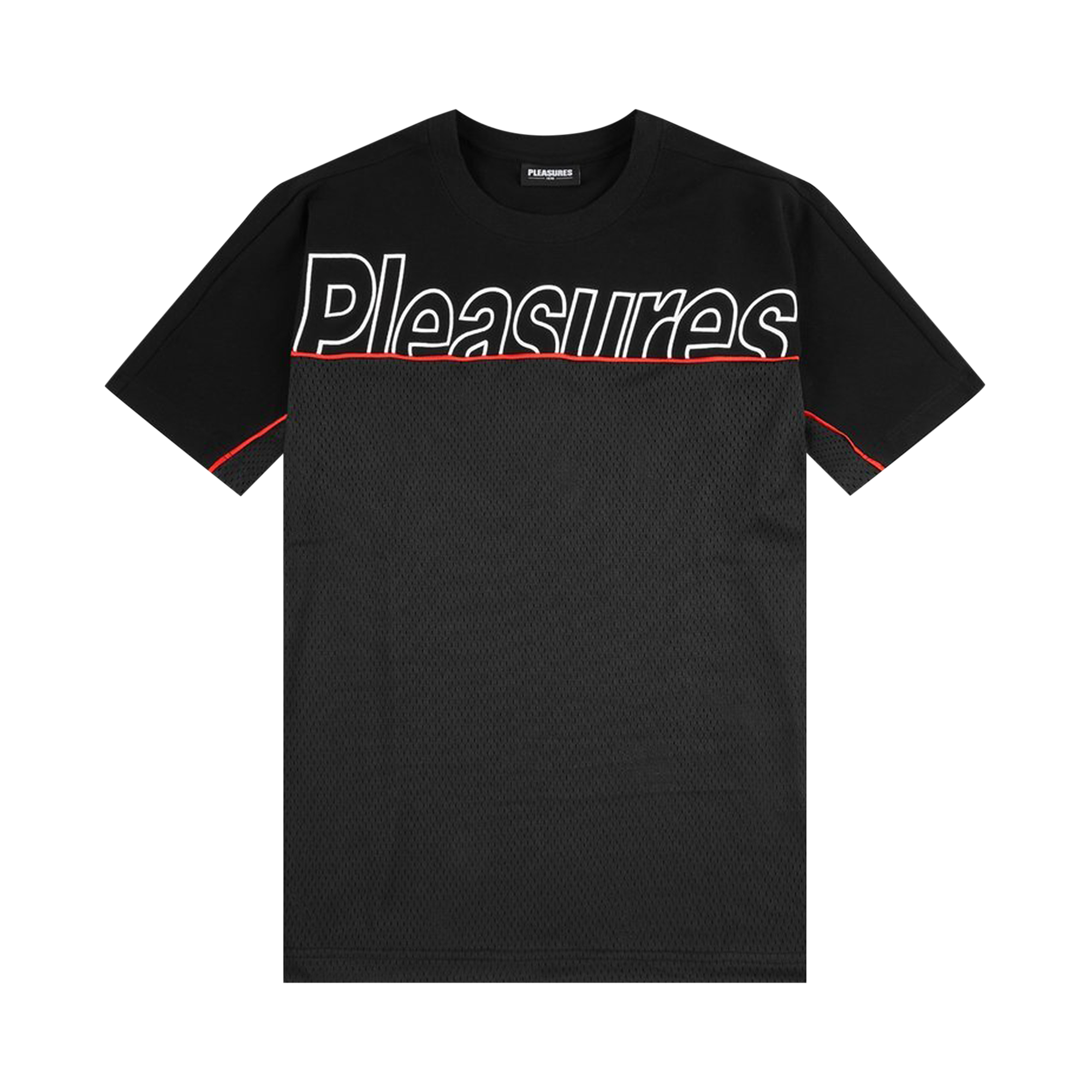 Pre-owned Pleasures Reveal Mesh T-shirt 'black'