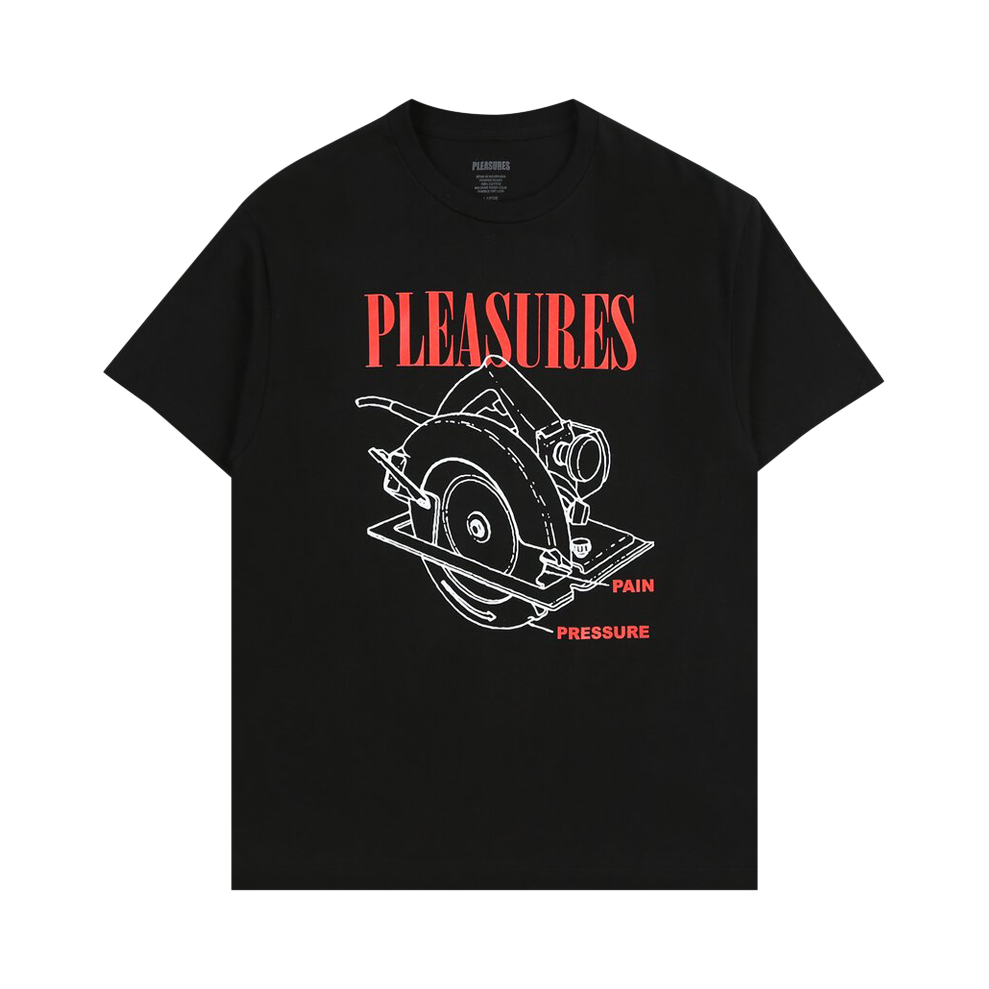 Pre-owned Pleasures Diy T-shirt 'black'