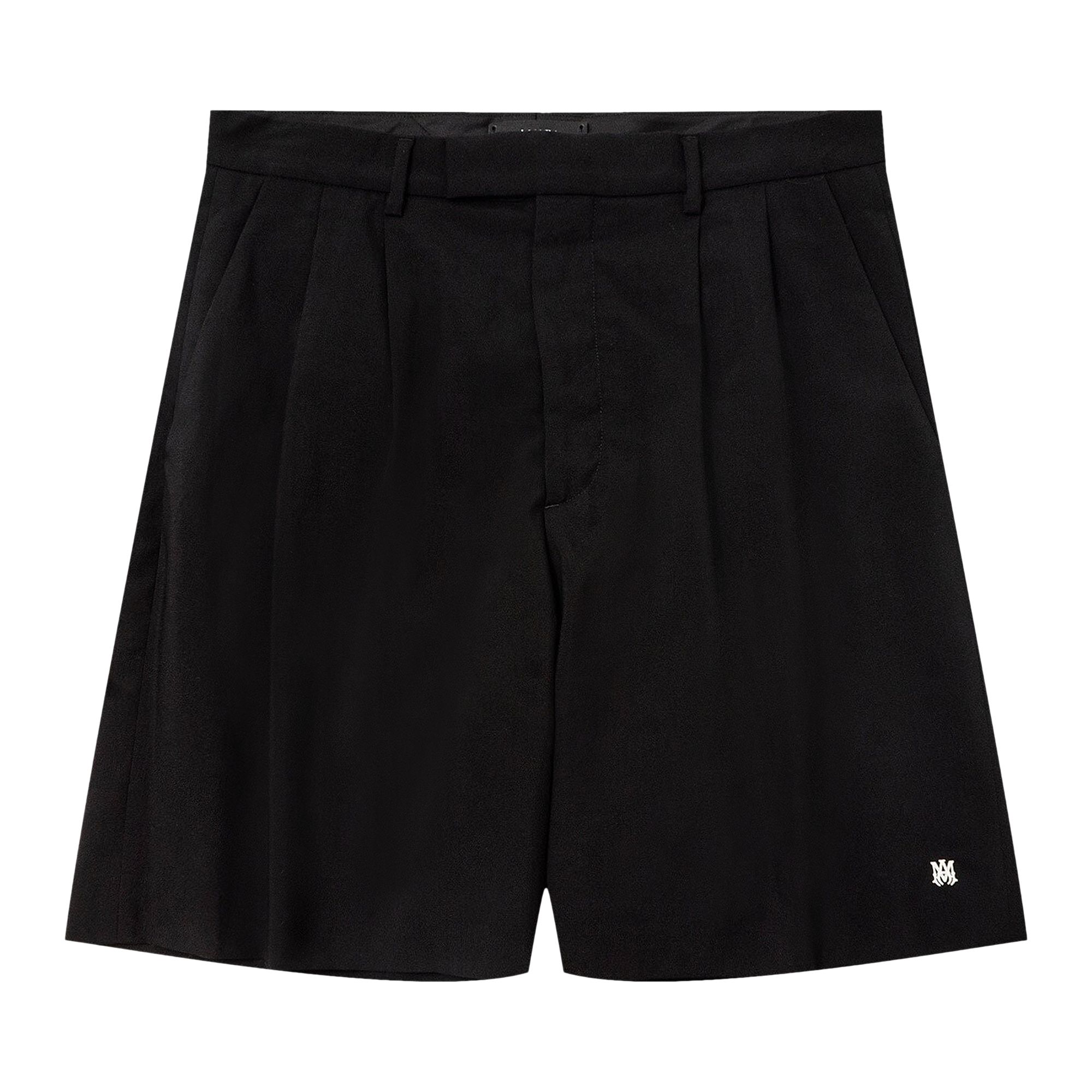 Pre-owned Amiri Double Pleat Shorts 'black' | Men's Size Xxl