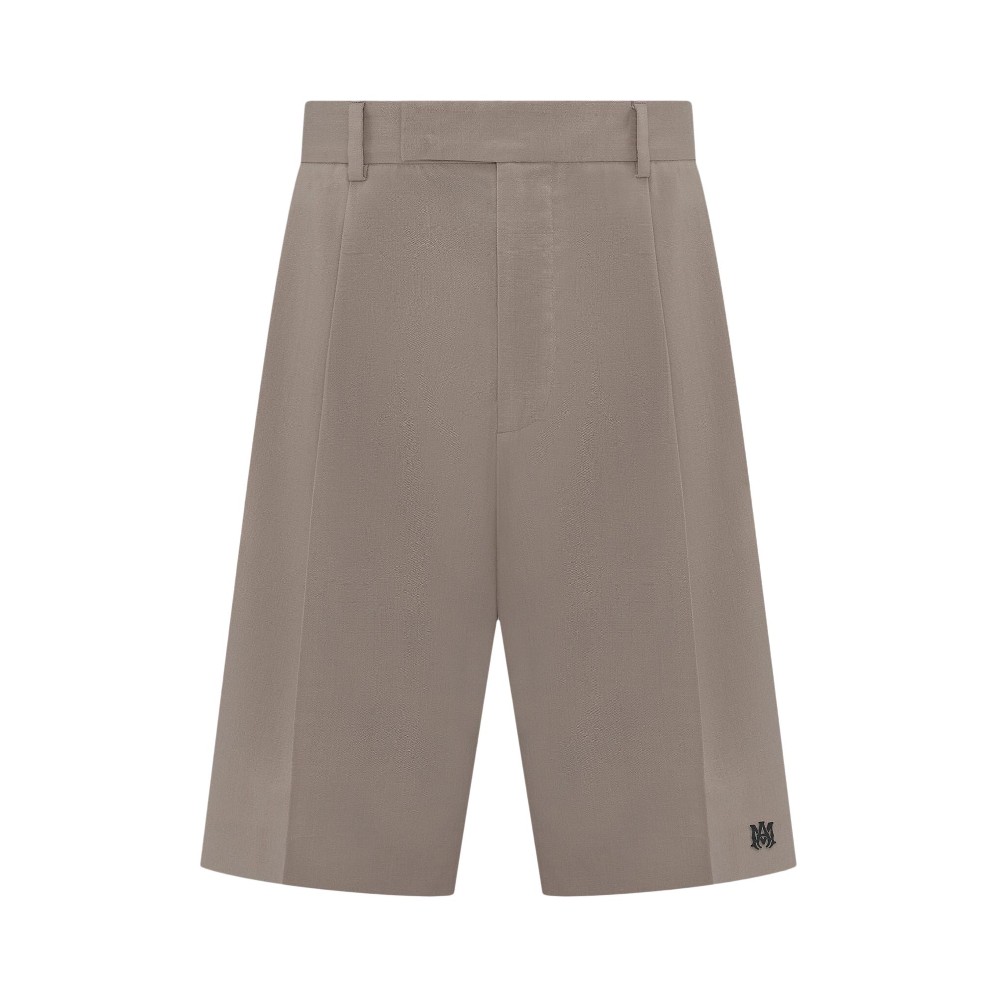 Pre-owned Amiri Double Pleat Shorts 'tan' | Men's Size 48