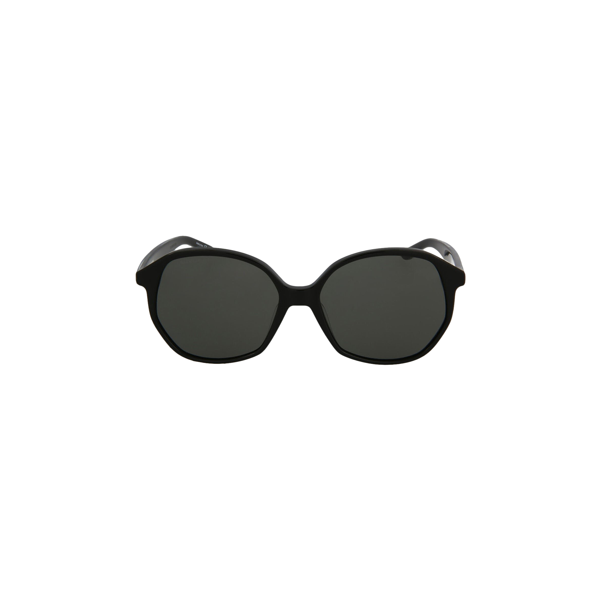 Pre-owned Balenciaga Round Frame Acetate Sunglasses 'black/grey'