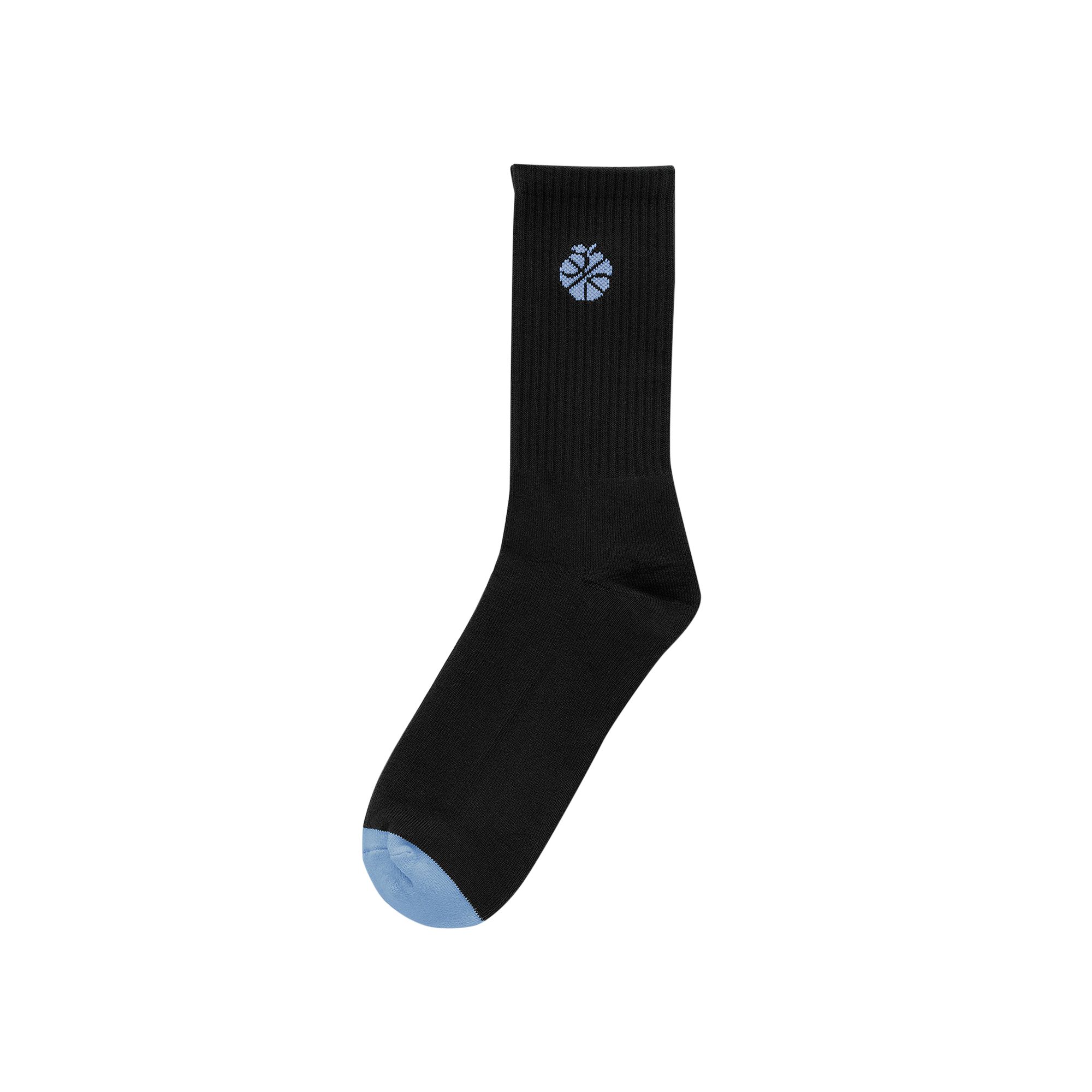 Pre-owned Aimé Leon Dore X New Balance Sonny Ny Crew Sock 'black' | Men's Size Onesize