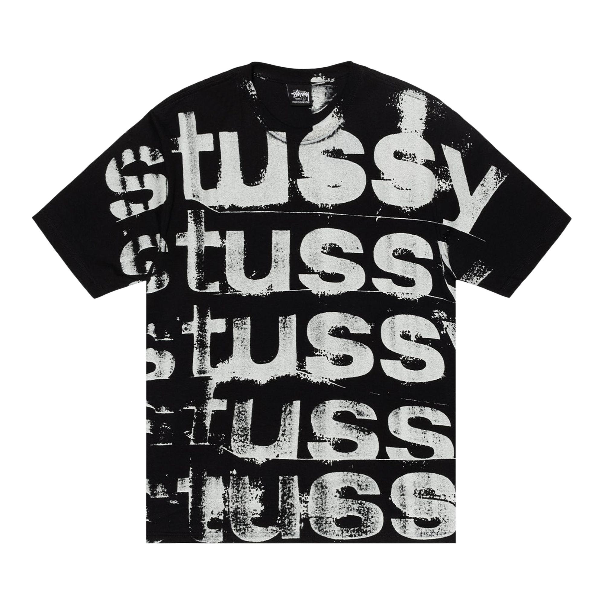 Pre-owned Stussy Stamp Tee 'black'