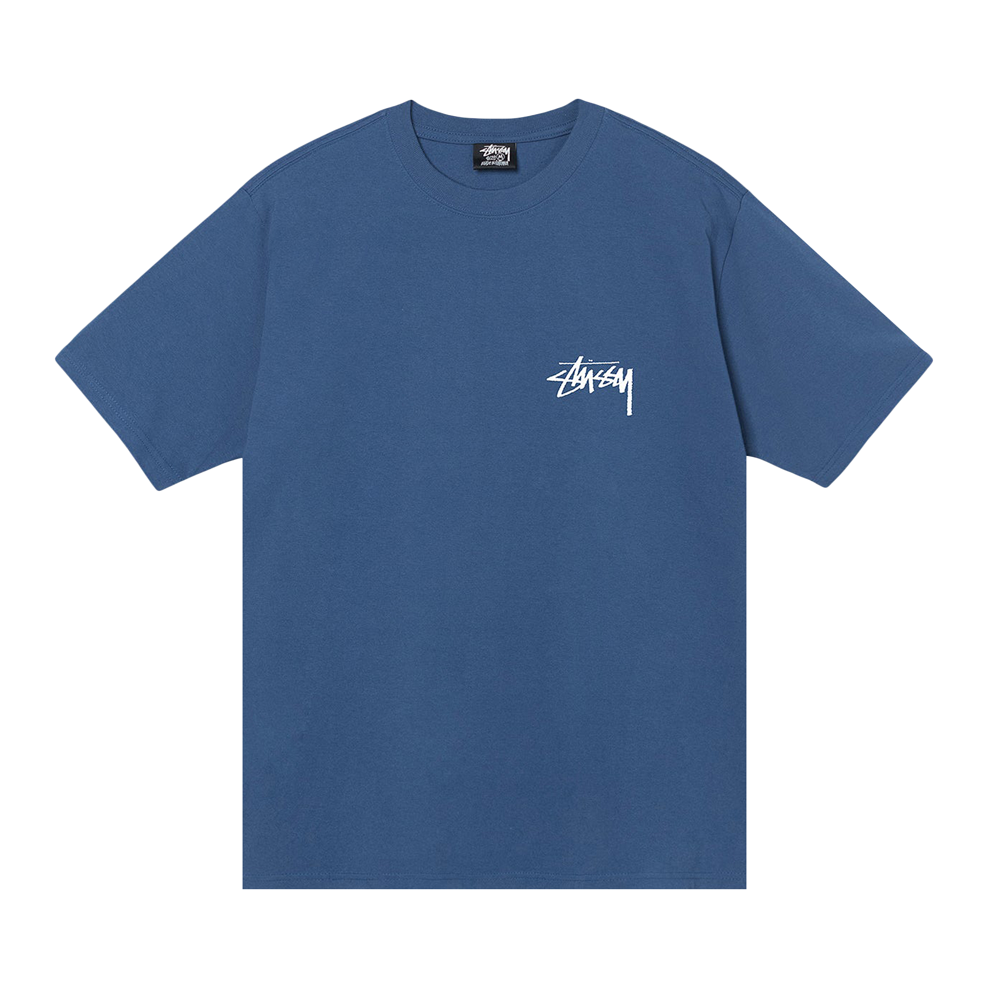 Pre-owned Stussy Diced Out Tee 'midnight' In Blue