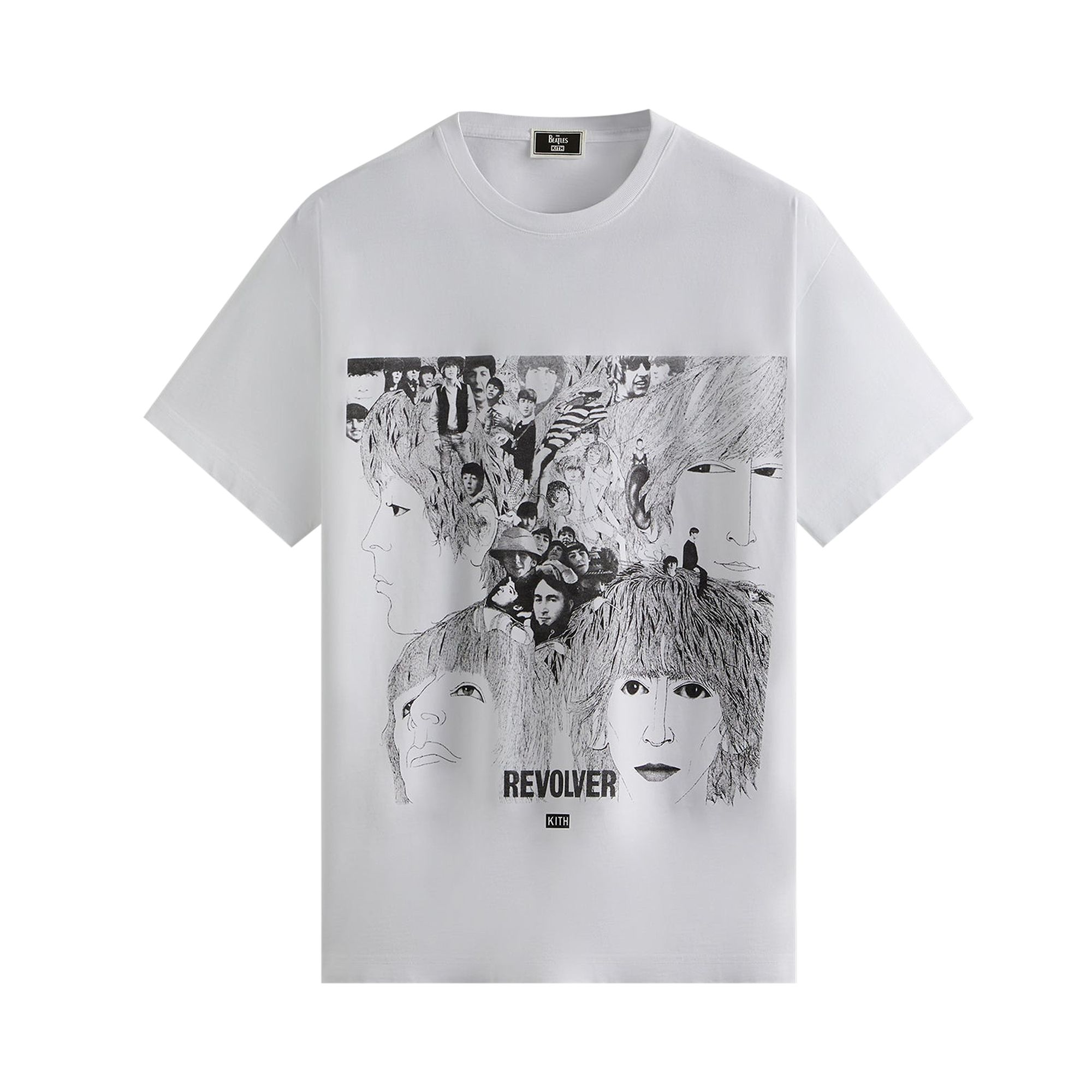 Pre-owned Kith For The Beatles Revolver Vintage Tee 'white' | Men's Size M
