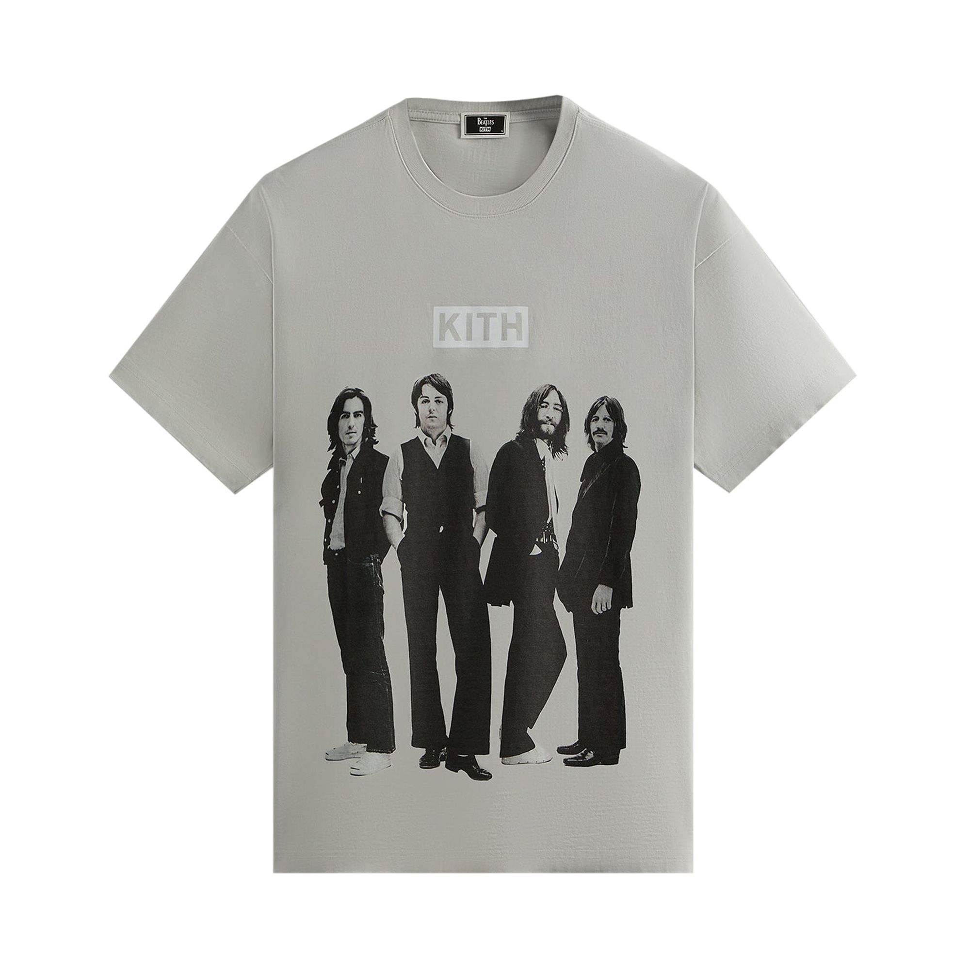 KITH KITH FOR THE BEATLES VINTAGE TEE 'CONCRETE'