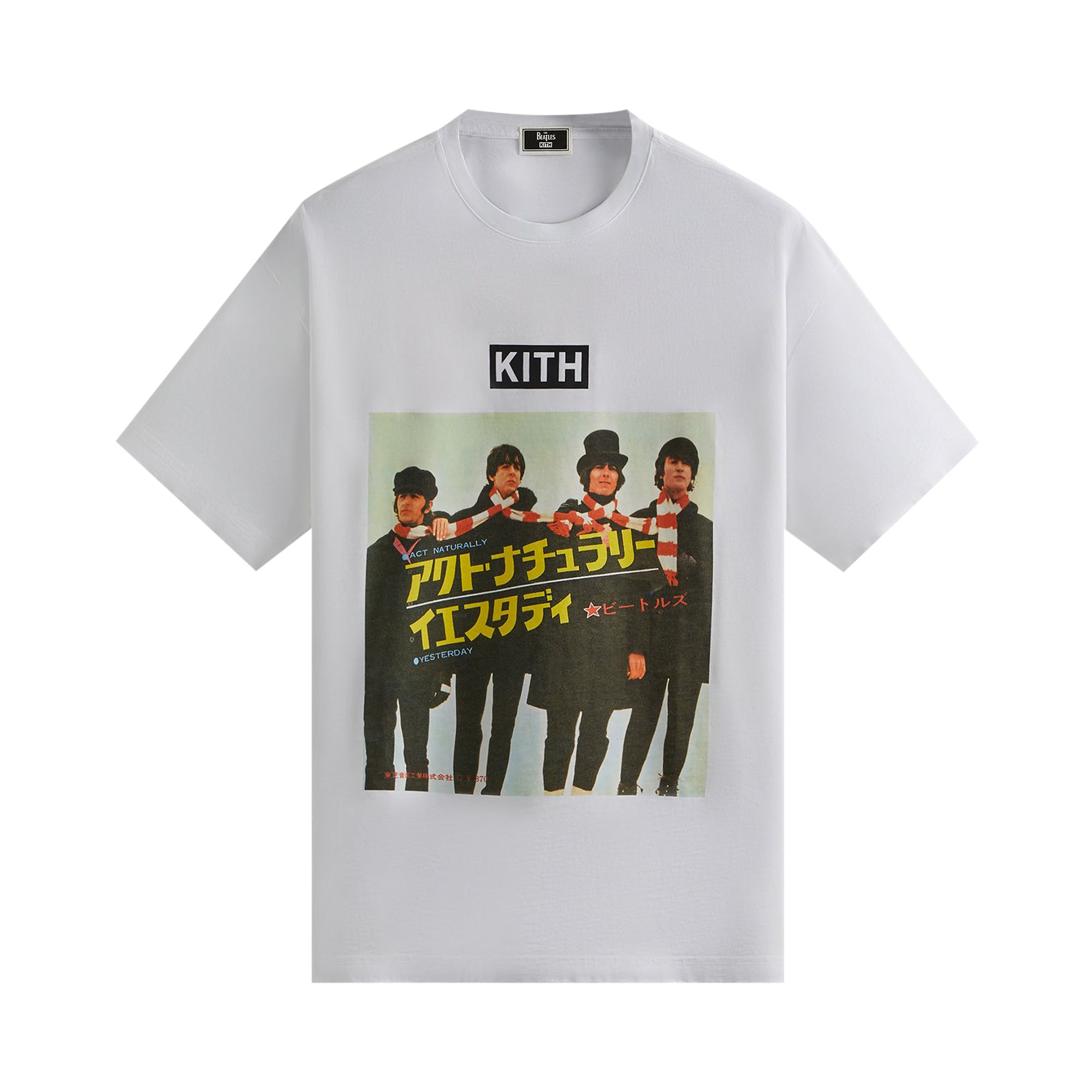 Kith For The Beatles Live From Japan Vintage Tee 'White' | Men's Size XL