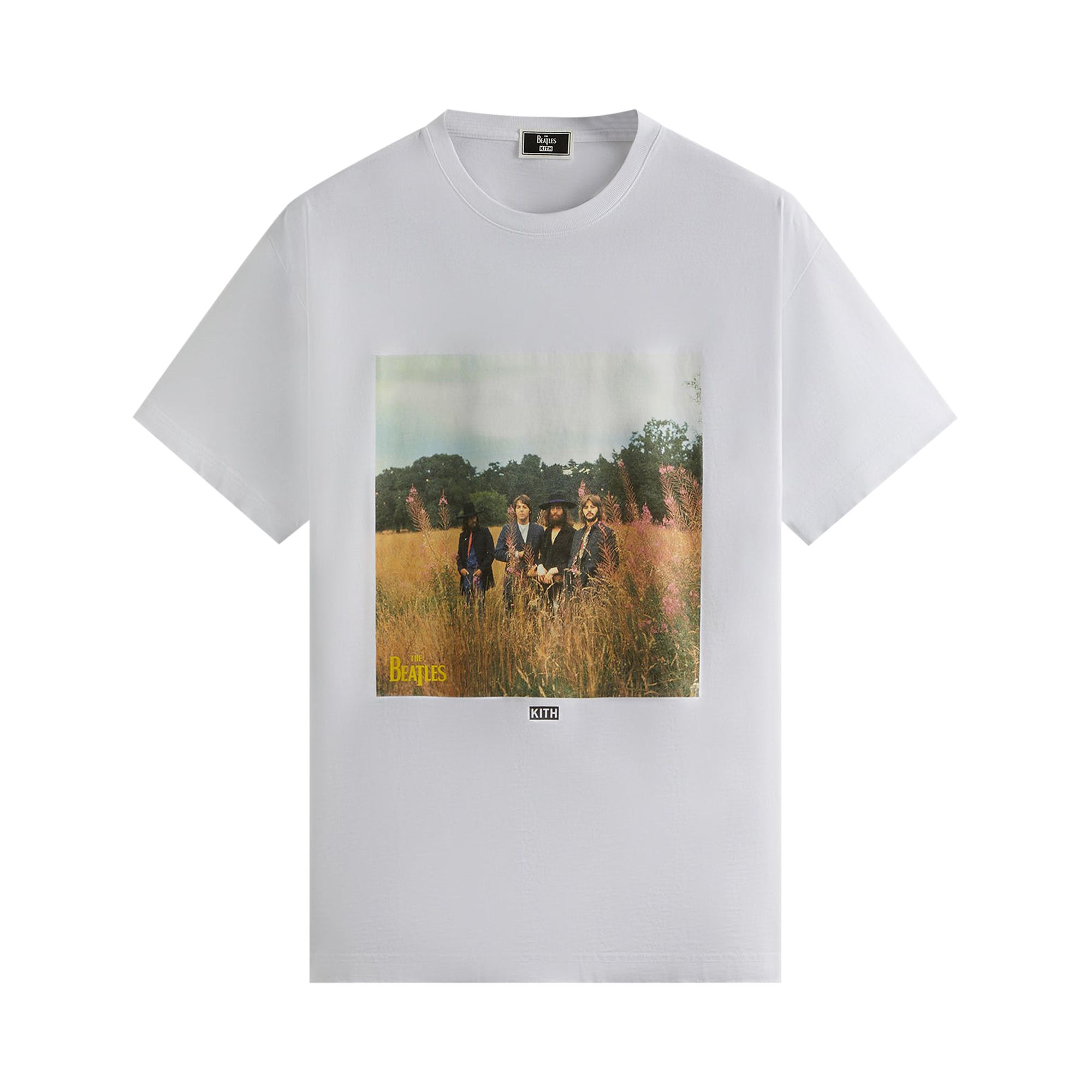 Pre-owned Kith For The Beatles Tittenhurst Park Vintage Tee 'white'