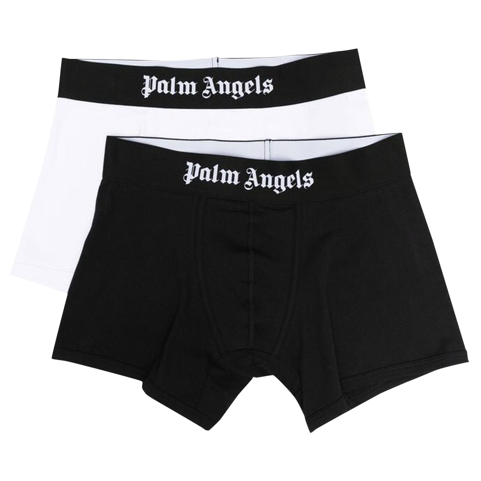 Pre-owned Palm Angels Boxer Bipack 'white/black'