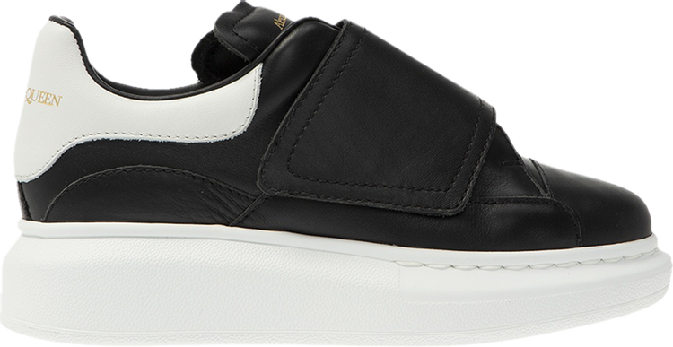 Alexander McQueen Oversized Grip-Strap Sneaker Kids 'Black White' 2022