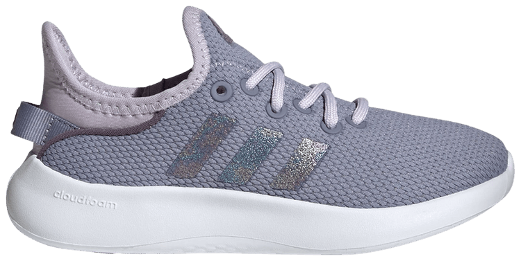 Cloudfoam Pure Big Kid 'Silver Violet Glitter'